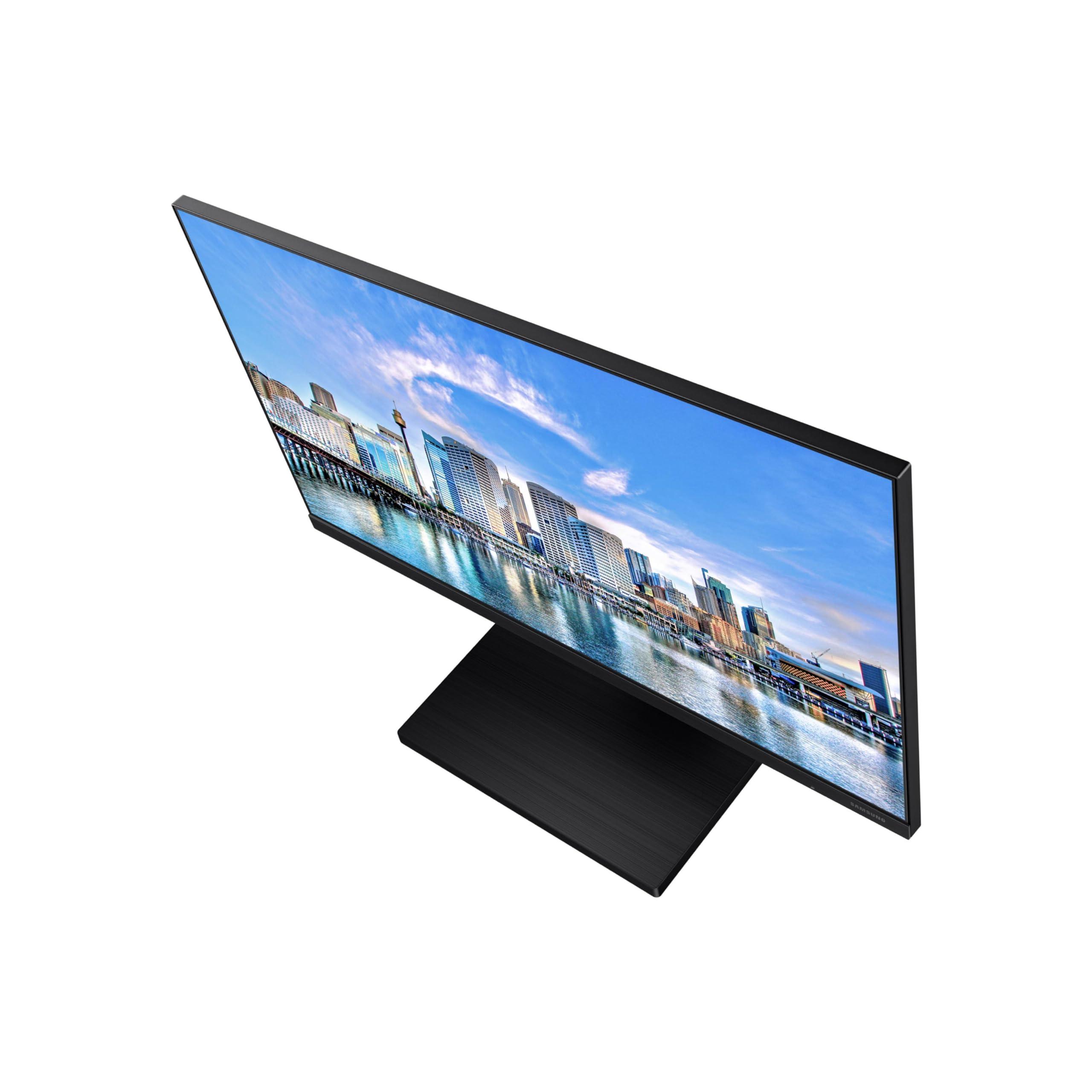 SAMSUNG FT45 Series 24-Inch FHD 1080p Computer Monitor, 75Hz, IPS Panel, HDMI, DisplayPort, USB Hub, Height Adjustable Stand, 3 Yr WRNTY (LF24T454FQNXGO),Black - Image 19