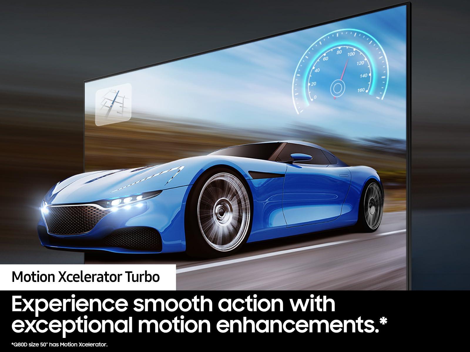 Samsung 55-Inch Class QLED 4K Q80D Series Quantum HDR+ Smart TV w/Dolby Atmos, Object Tracking Sound Lite, Direct Full Array, Motion Xcelerator, Alexa Built-in (QN55Q80D, 2024 Model) - Image 8