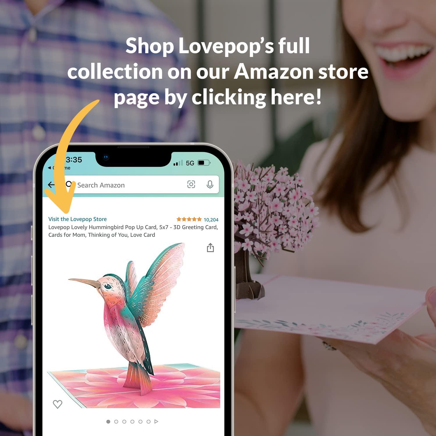 Lovepop Everyday Pop-Up Card for Her, Him - 3D Love Novelty Greeting Cards - Video Game Be My Player 2-5" x 7" - Blank Notecard & Envelope Included - Image 6