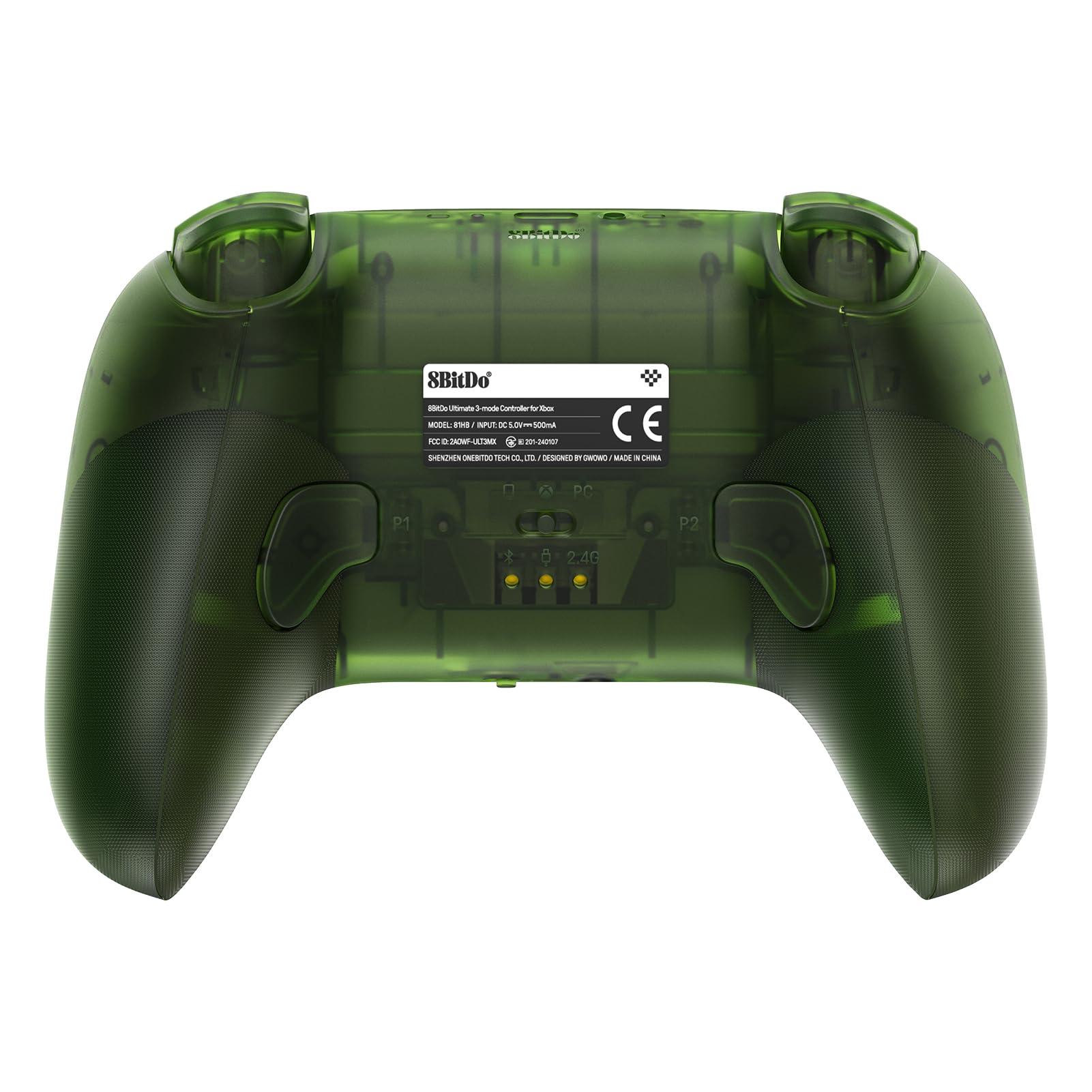 8Bitdo Ultimate 3-Mode Controller, Hall Effect Joysticks, Pro Back Buttons, Wired Only for Xbox Series X|S & Xbox One, Compatibility with Apple, Windows & Android, Officially Licensed (Jade) - Image 4
