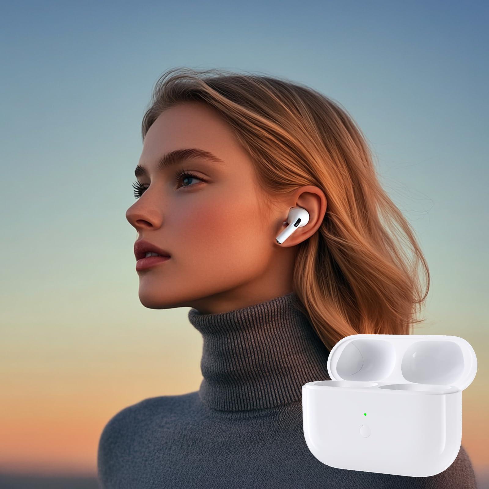 Wireless Charging Case for AirPods Pro 1st / 2nd Gen with Type-C Charging Port, Compatible with AirPod Pro 2nd Generation Replacement Case, with Blue-Tooth Sync Button, No Earbuds - Image 8