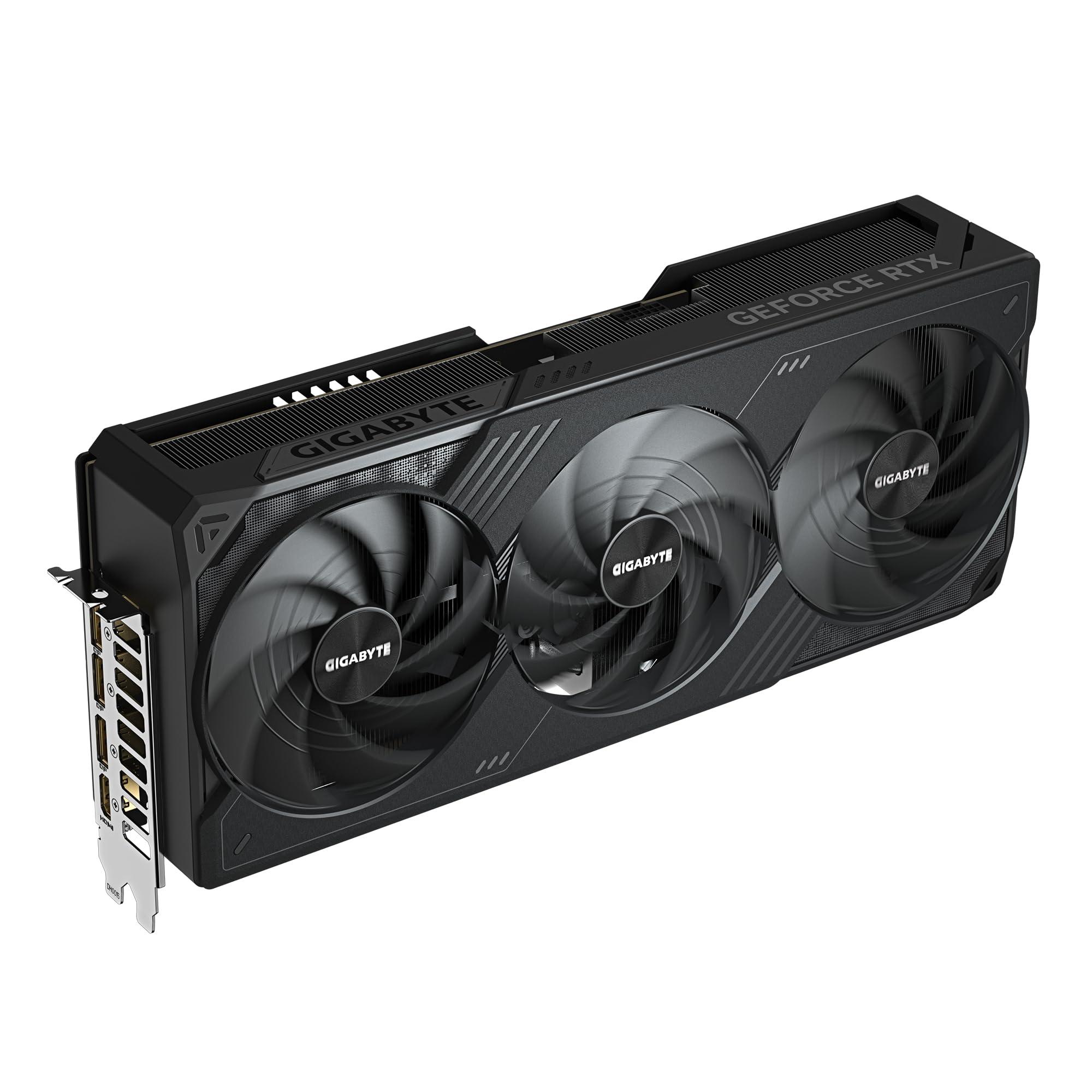 GIGABYTE GeForce RTX 5090 WINDFORCE OC 32G Graphics Card - 32GB GDDR7, 512 Bits, PCI-E 5.0, 2467MHz Core Frequency, 3 x DP 2.1a, 1x HDMI 2.1b, NVIDIA DLSS 4, GV-N5090WF3OC-32GD - Image 8