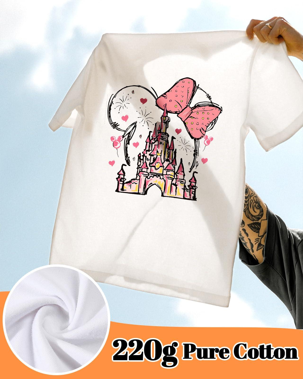 Flafens T Shirts for Women Graphic Tees - Womens T-Shirts Cotton Cute Fit Tshirts Teens Girls - Image 6
