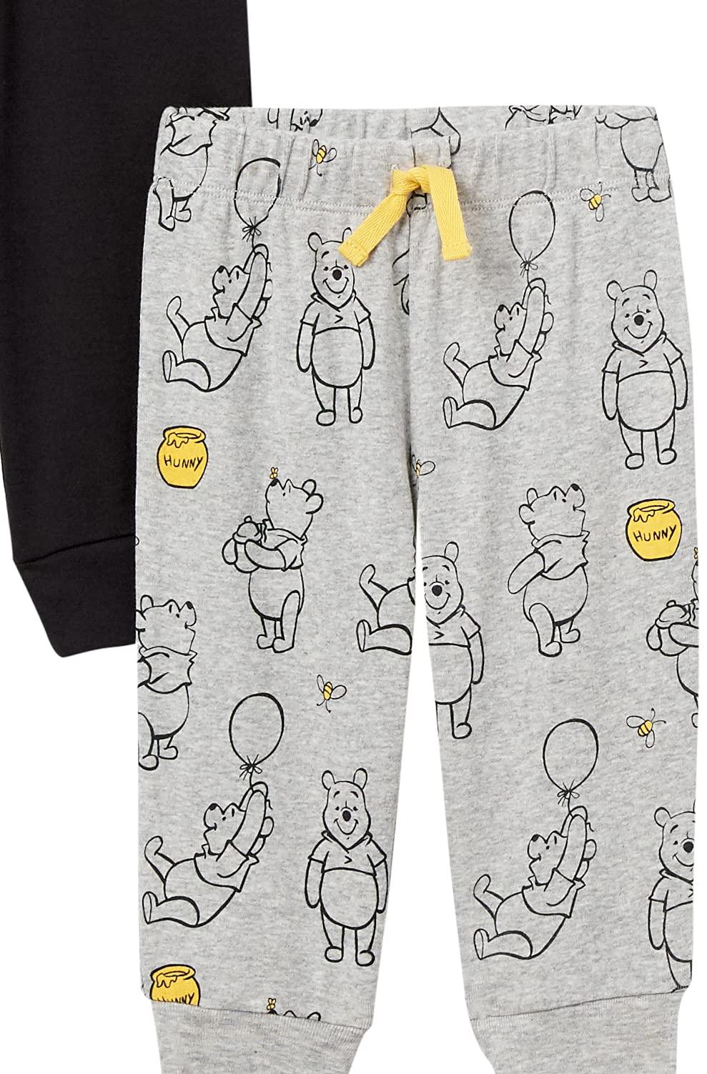 Amazon Essentials Disney | Marvel | Star Wars Baby Boys' Pants, Pack of 4 - Image 2