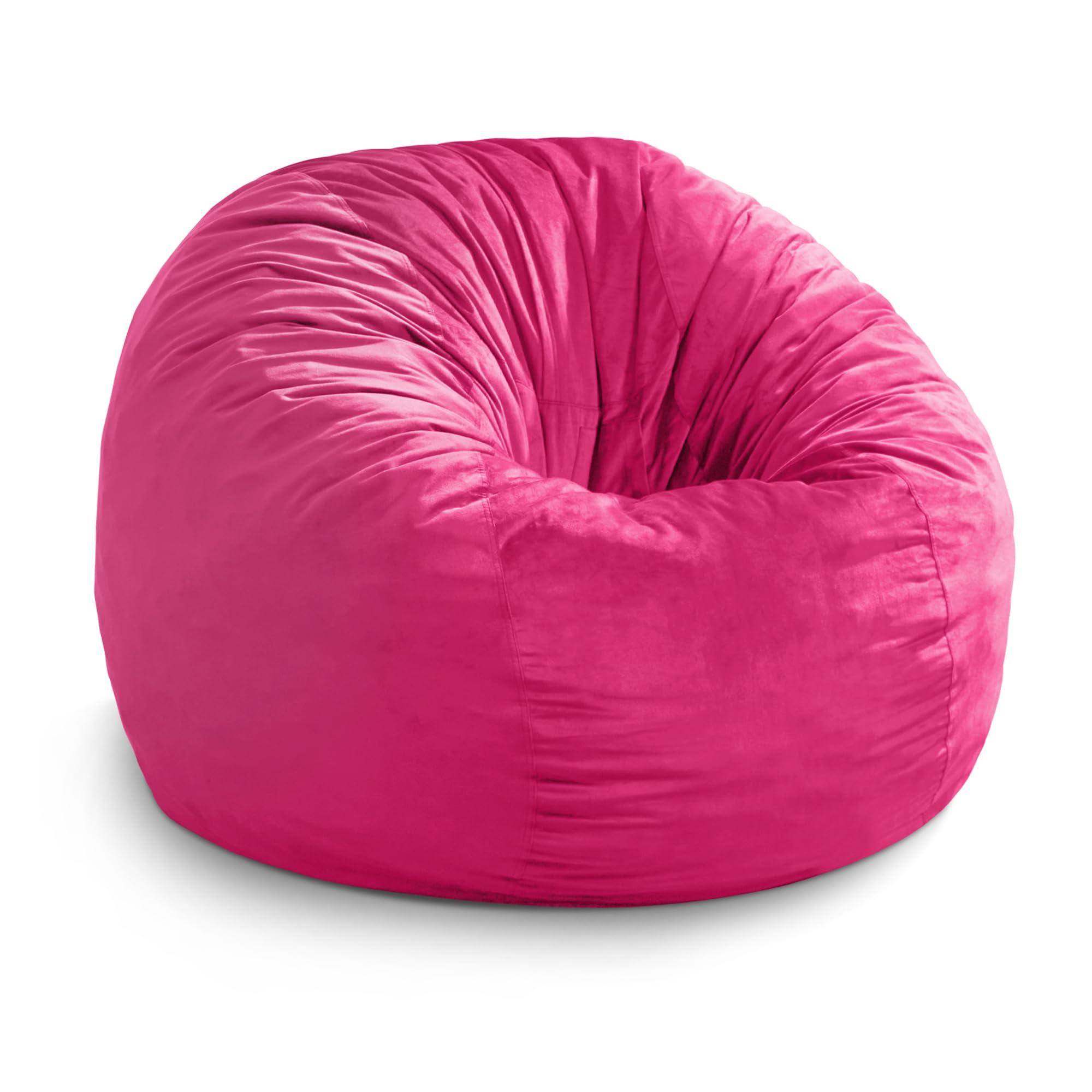 Hobestluk Bean Bag Chairs 2.5FT Bean Bag Chair with Memory Foam Filled & Machine Washable Cover,Beanbag Chair, Small Bean Bag Chairs for Playroom, Living Room, Bedroom  - Image 8