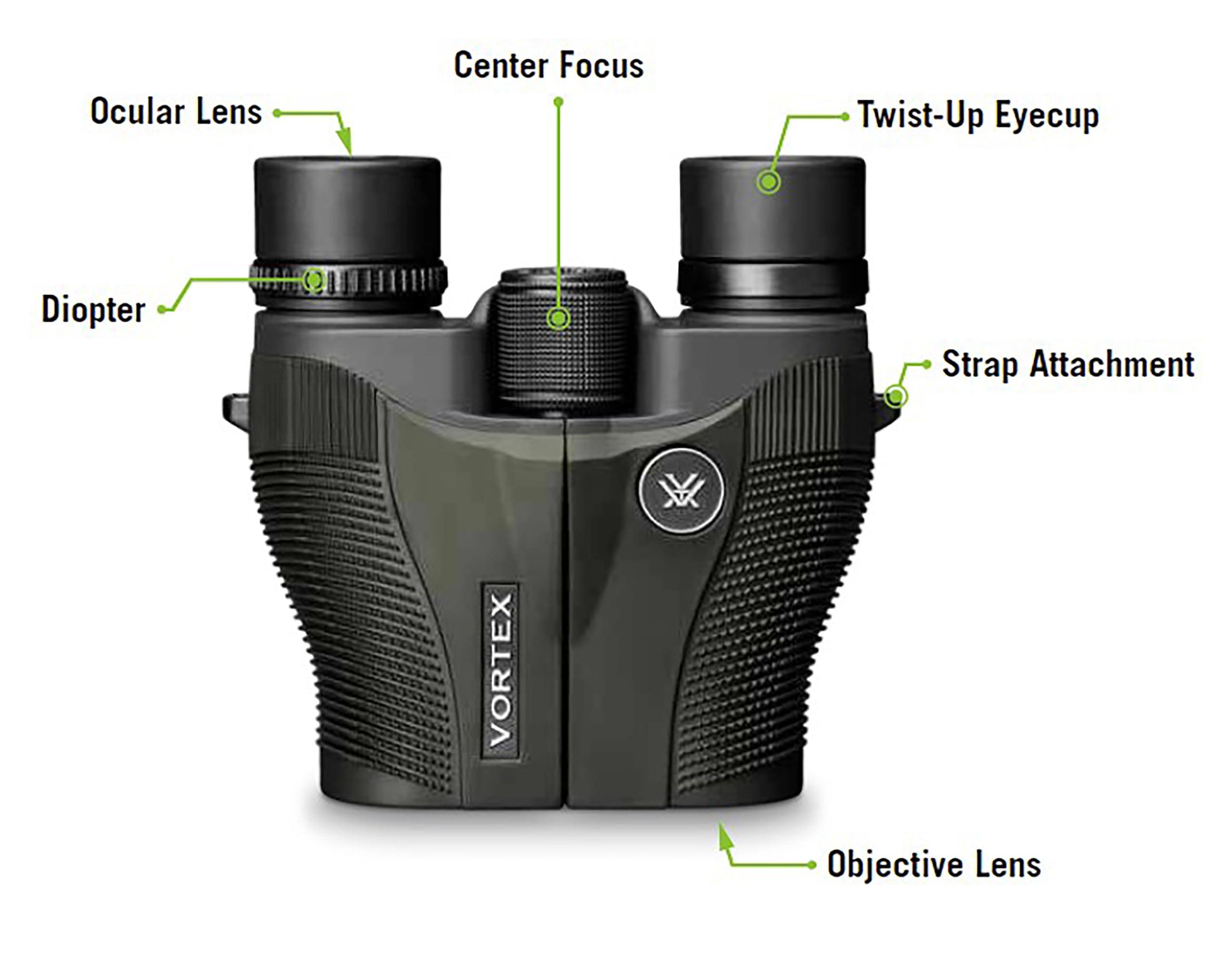 Vortex Optics Vanquish Reverse Porro Prism Binoculars - Compact, Rubber Armor, Waterproof, Fogproof, Shockproof - Unlimited, Unconditional Warranty - Image 5