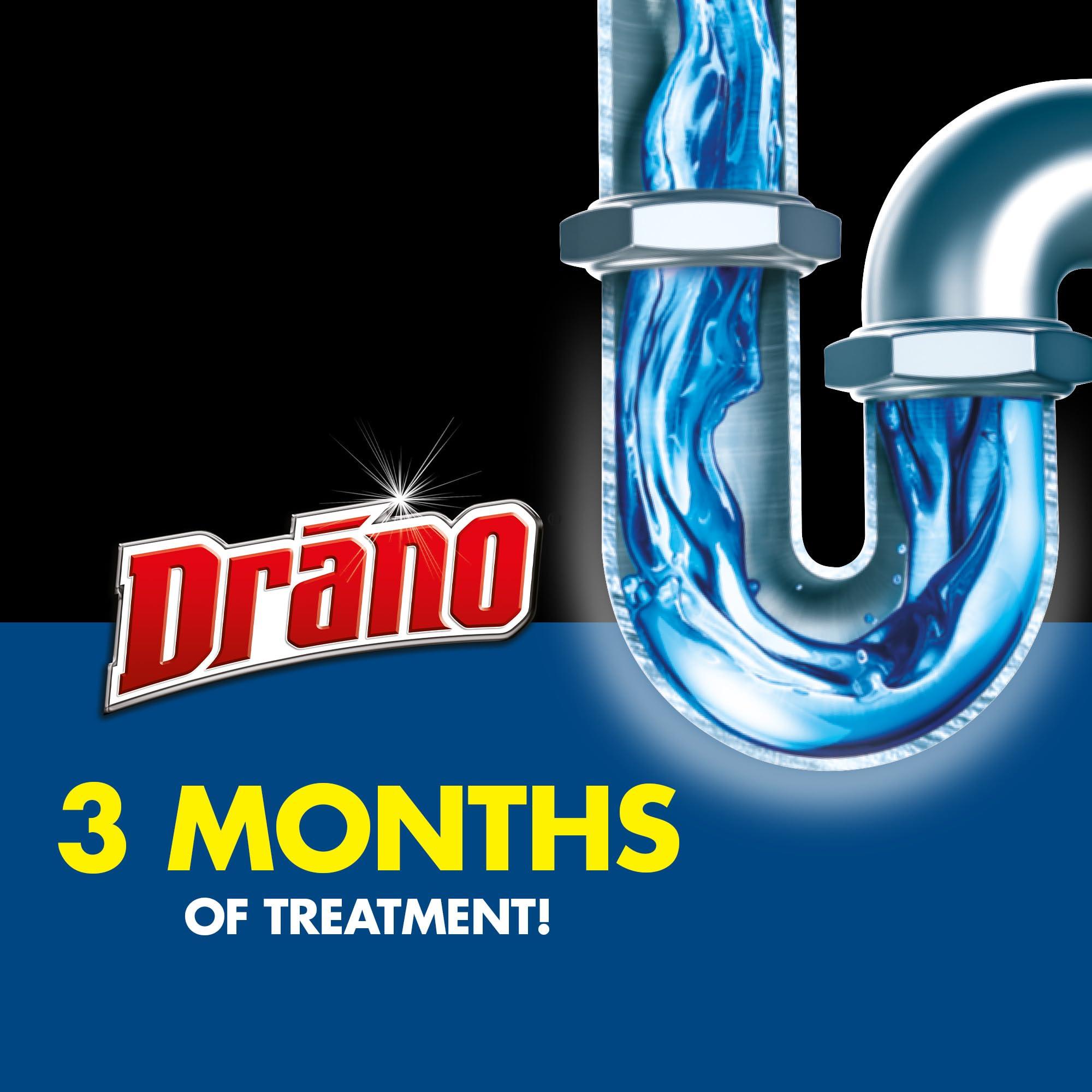 Drano Advanced Septic Tank Treatment, Prevents Septic Backup from Solid Waste, Paper, Oil, and Grease, 3 Pouches, 4.5 oz - Image 7