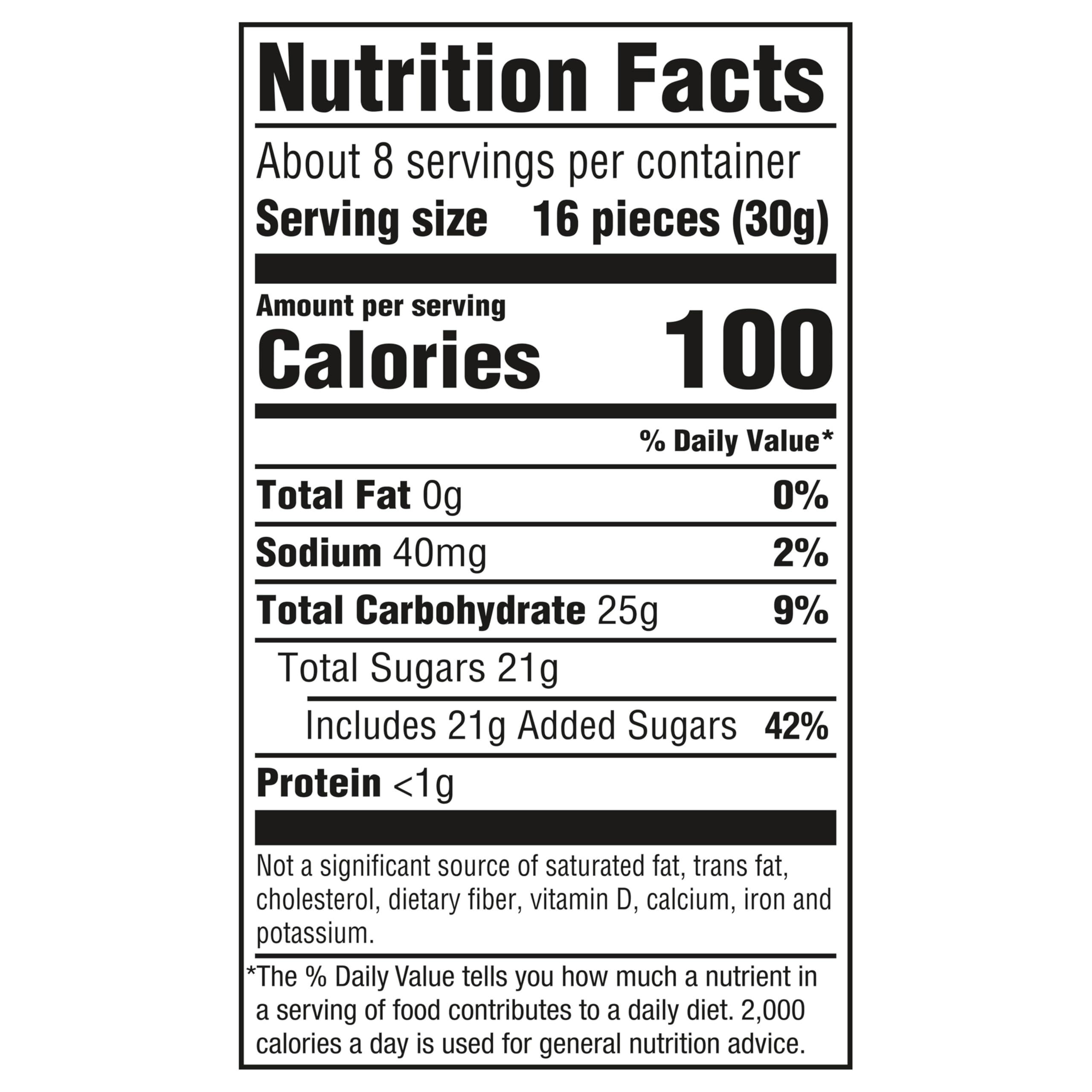 NERDS Gummy Clusters Candy, Grape Strawberry Blitz, Crunchy and Gummy, Game Day Candy, Football Party Supplies, 8 oz - Image 2