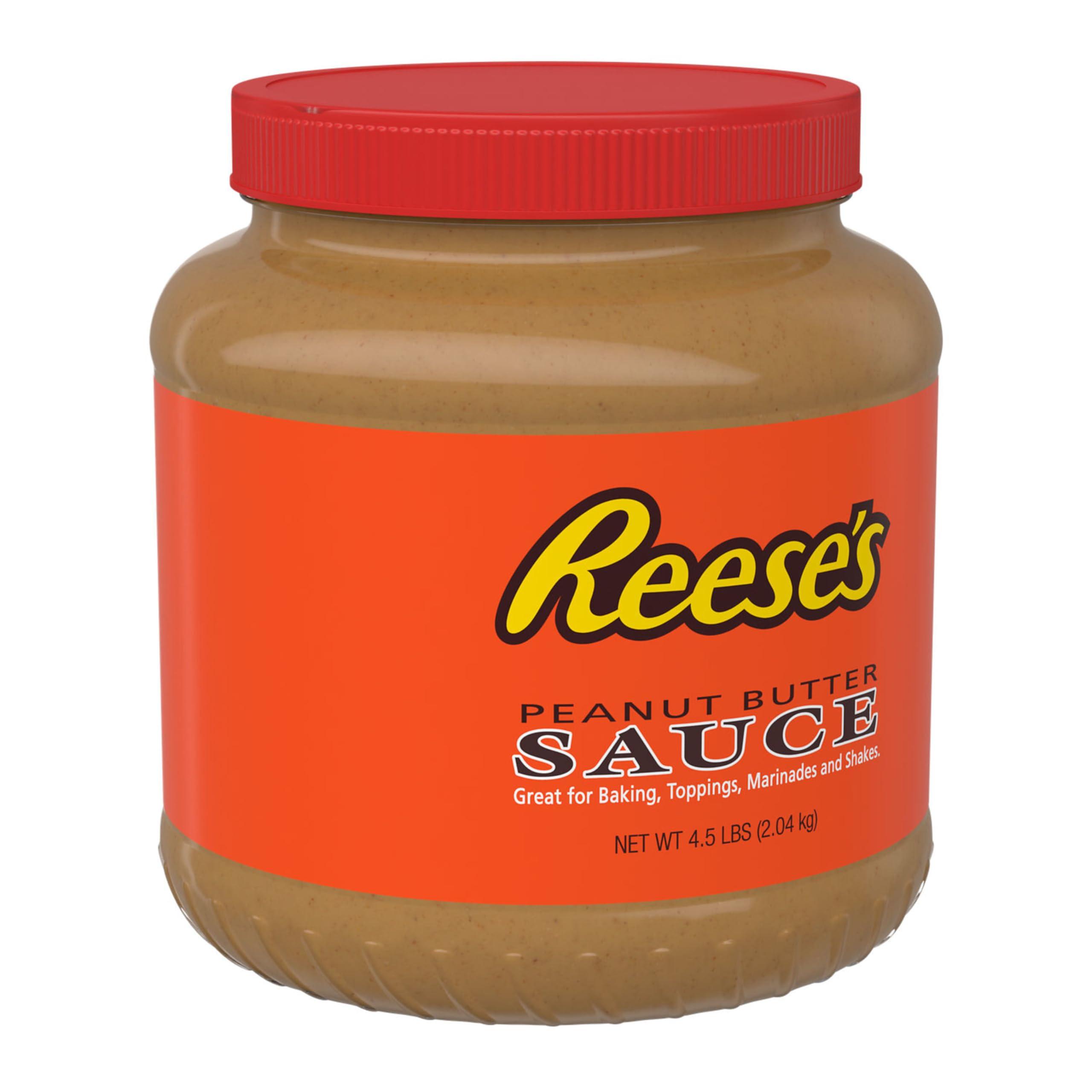 REESE'S Peanut Butter Sauce Bulk Jar, 4.5 lb