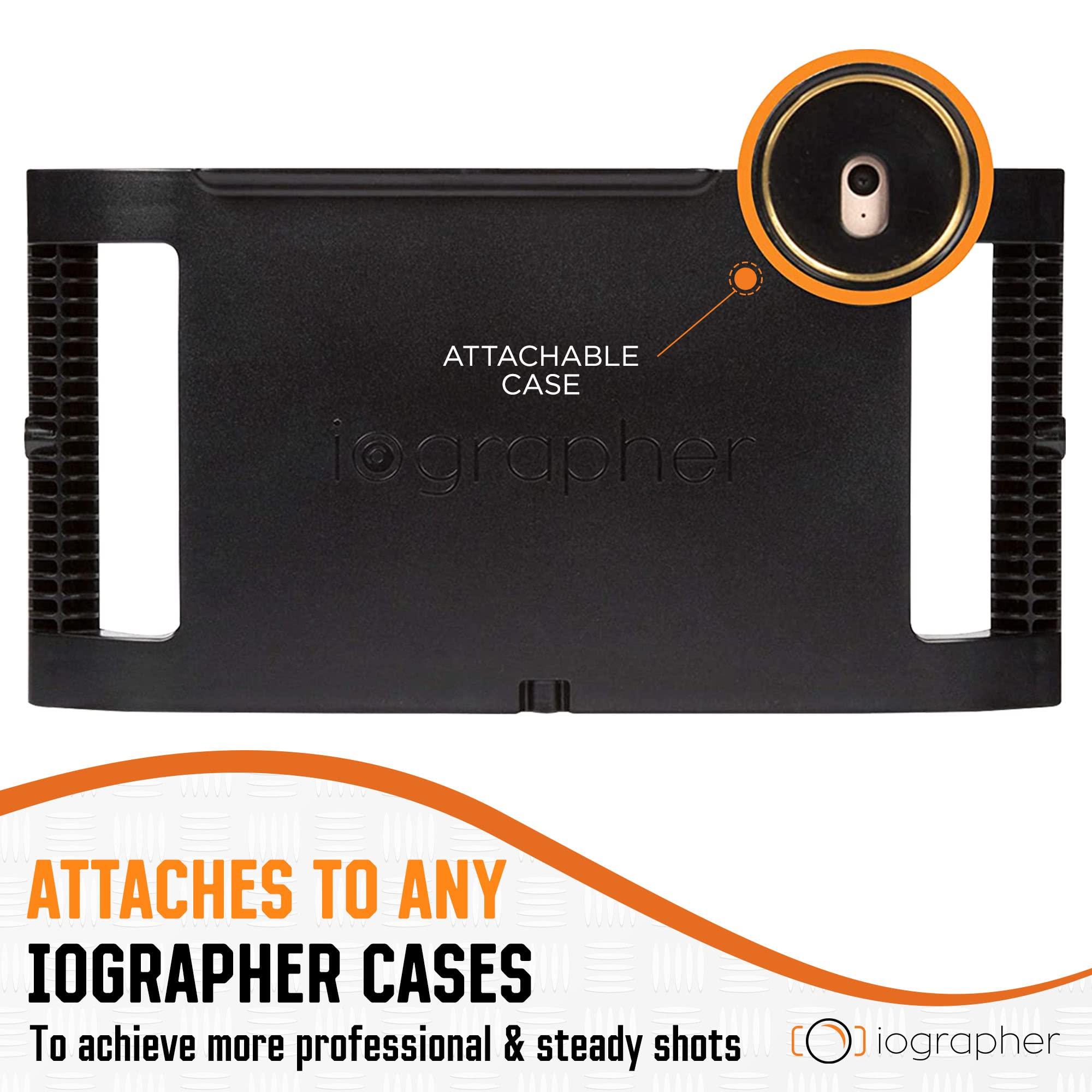 iOgrapher 37mm 2X Telephoto Zoom Lens, Lens Attachment Accessories for Smartphone & Tablet Upgrade to Professional Camera for Photography & High Definition Video Recording with Lens Cap & Leather Case - Image 3