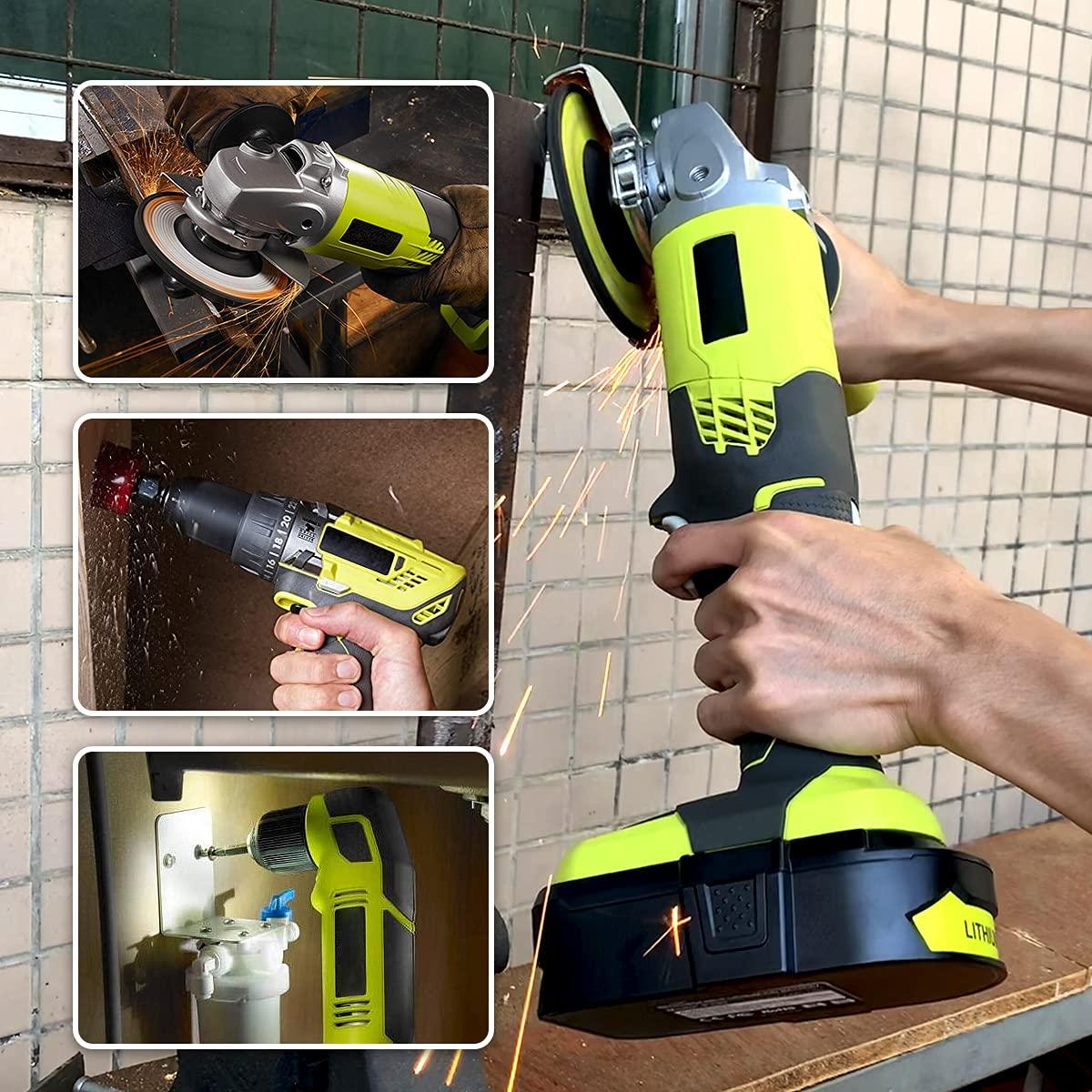energup 2Pack 3.8Ah P102 18V Replace for Ryobi Battery, for 18-Volt ONE+ Lithium Battery P104 P105 P102 P103 P107 Cordless Tools Compatible with Ryobi Batteries 18v - Image 5