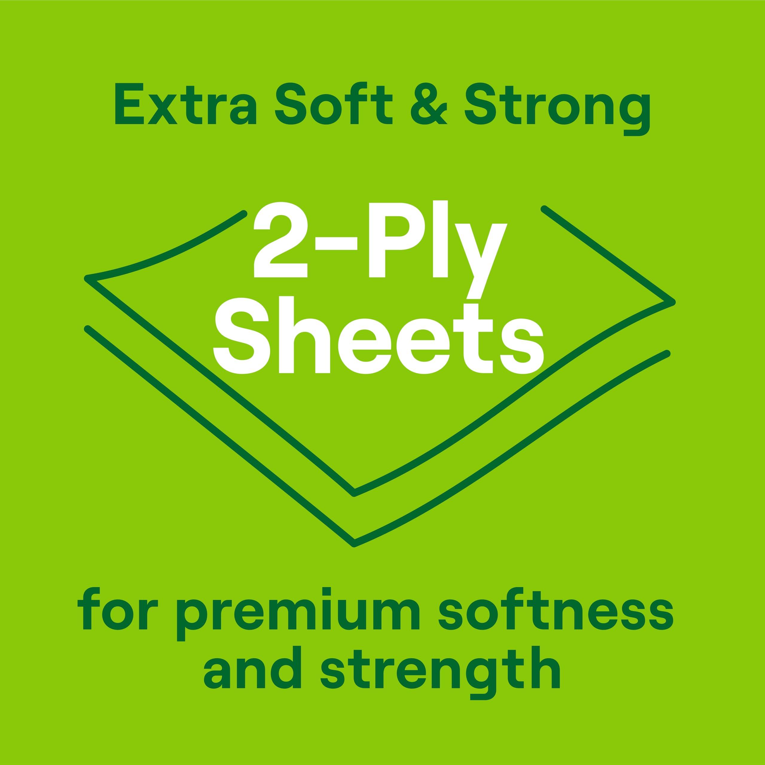 Seventh Generation Toilet Paper Recycled Bath Tissue 4-Pack 100% Recycled Paper 2-ply without Chlorine Bleach 12 Rolls - Image 4