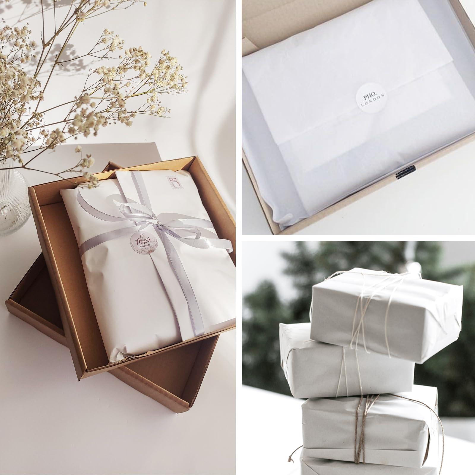 Simetufy 115 Sheets Large 20 x 30 Inch White Tissue Paper for Gift Bags, Archival Bulk for Textiles, Clothing Storage - Image 5