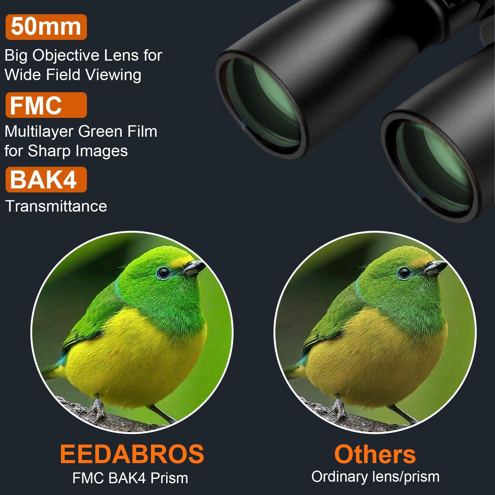 10-30×50 HD Zoom Binoculars for Adults with Upgraded Phone Adapter, Tripod and Tripod Adapter,Clear Low Light Vision at Night Waterproof High Powered Binocular for Bird Watching Travel - Image 2