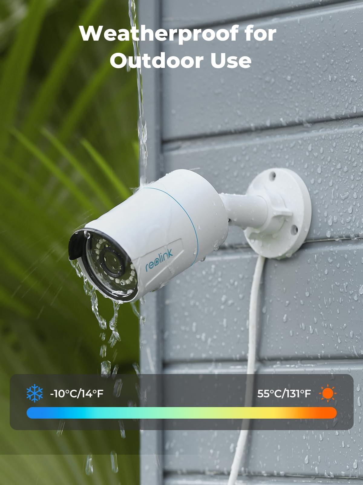 REOLINK 5MP Security PoE IP Camera, Person/Vehicle/Pet Detection, Time-Lapse, 100ft IR Night Vision, Work with Smart Home, Support 256GB SD Card, Surveillance Outdoor Indoor, RLC-510A - Image 6