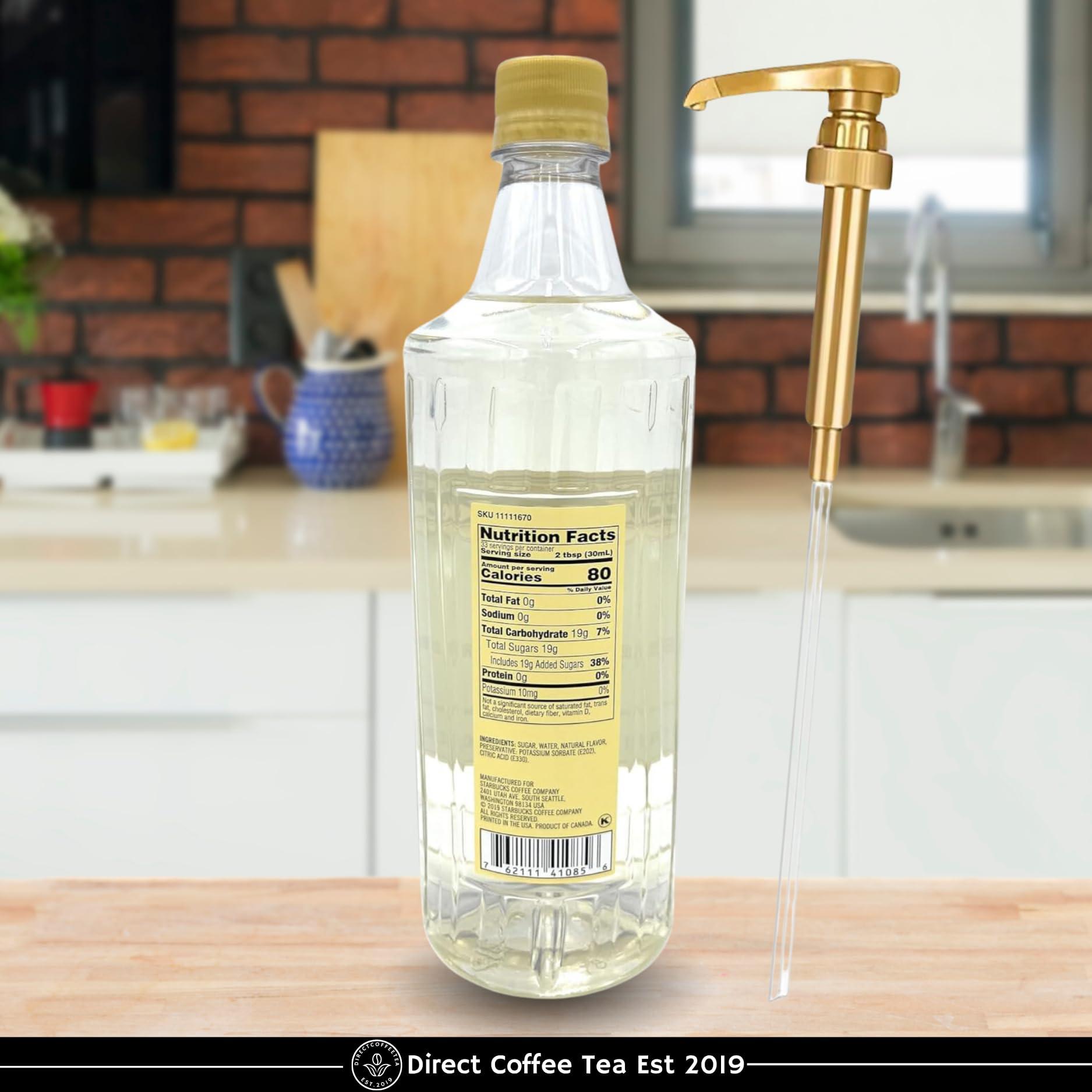 Classic Syrup Bundle – Authentic Cafe-Style Syrup Coffee, Lattes, and Desserts 1-Liter Bottle with Direct Coffee Tea Est 2019 Syrup Pump - Versatile Sweetener - Image 7