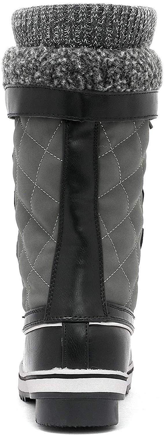 DREAM PAIRS Women's Mid-Calf Waterproof Winter Snow Boots MONTE_02 - Image 5