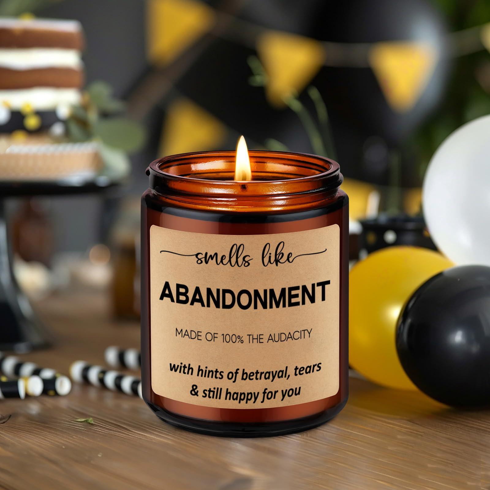 GSPY Scented Candles - Friends Moving Away, Coworker Leaving Ideas, Funny Retirement Gifts for Women, Men - Goodbye, Going Away, Farewell Gifts for Coworkers, Boss, Work Bestie, Woman, Best Friend - Image 5
