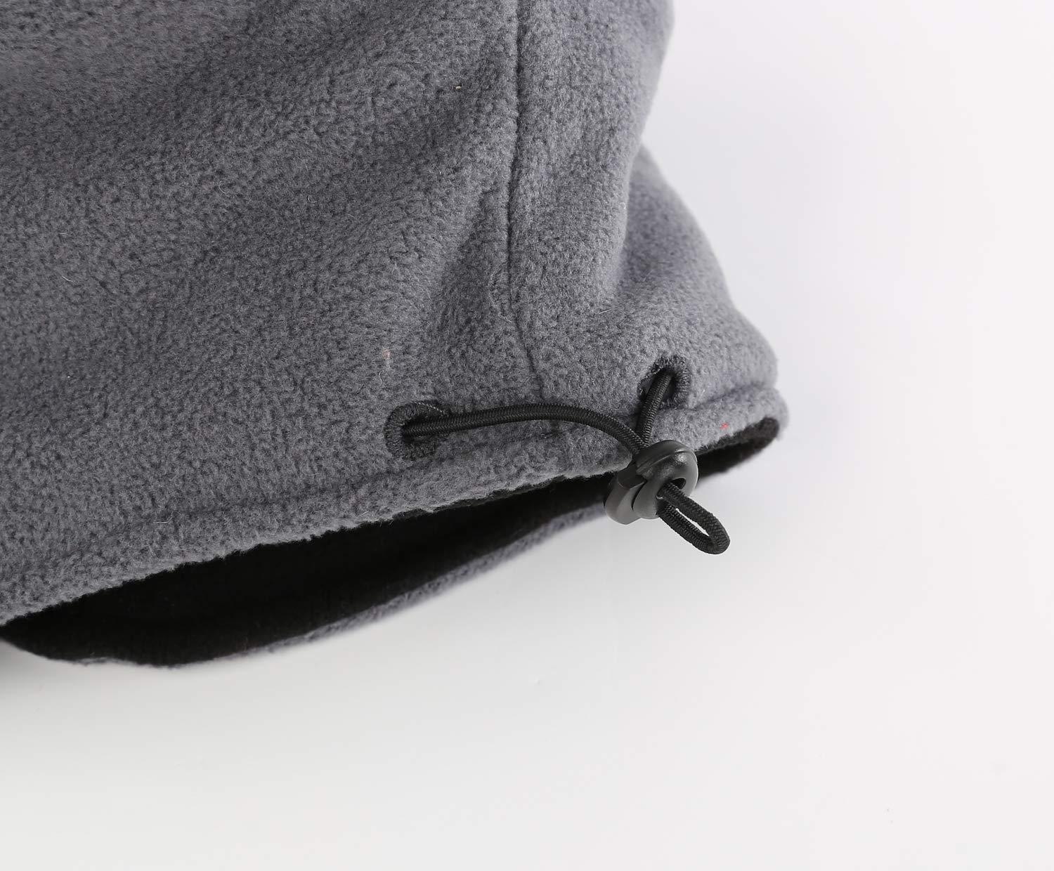 Home Prefer Mens Womens Warm Fleece Beanie Earflap Winter Hat Outdoor Winter Cap - Image 3