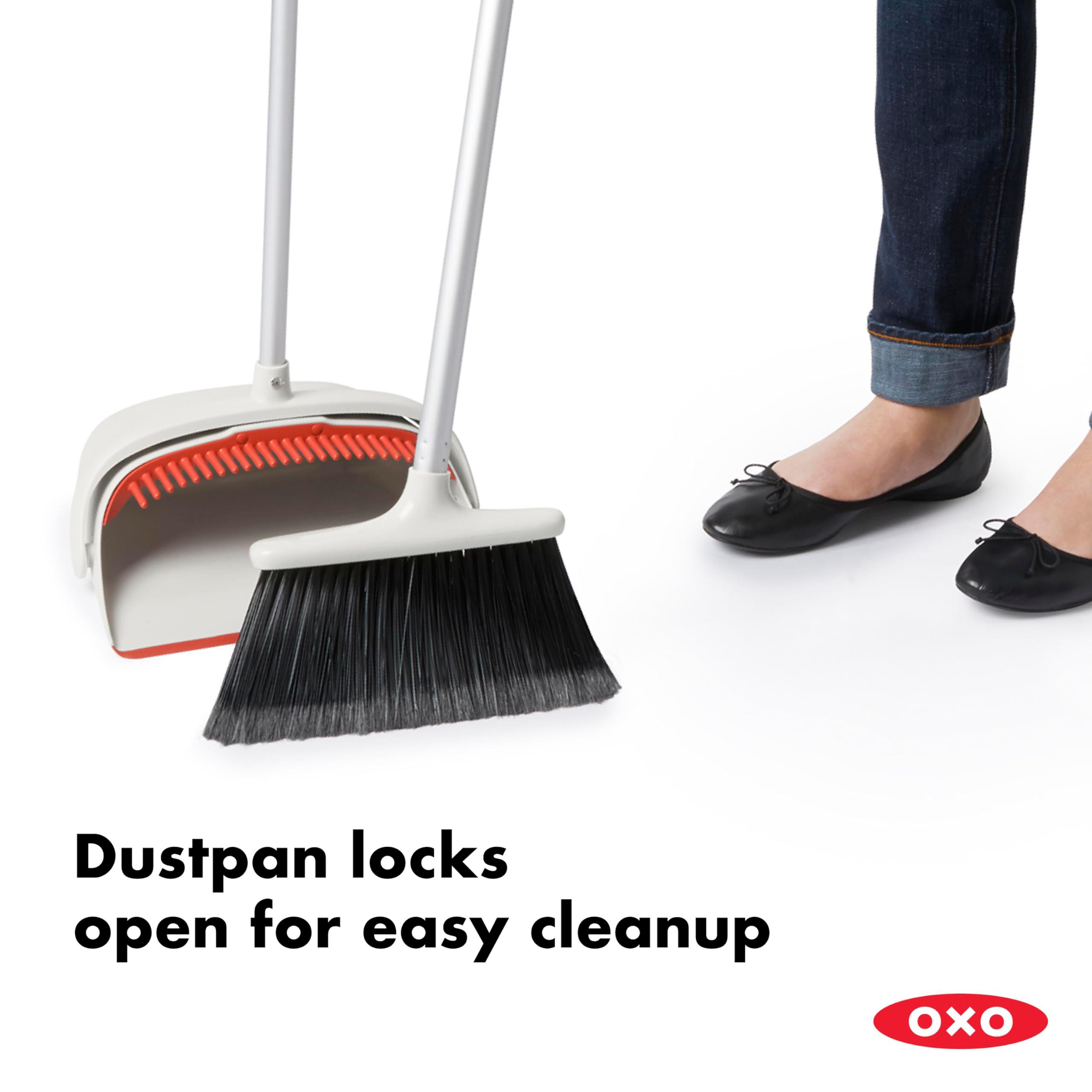 OXO Good Grips Large Sweep Set with Extendable Broom,8.5" - 12" - Image 3