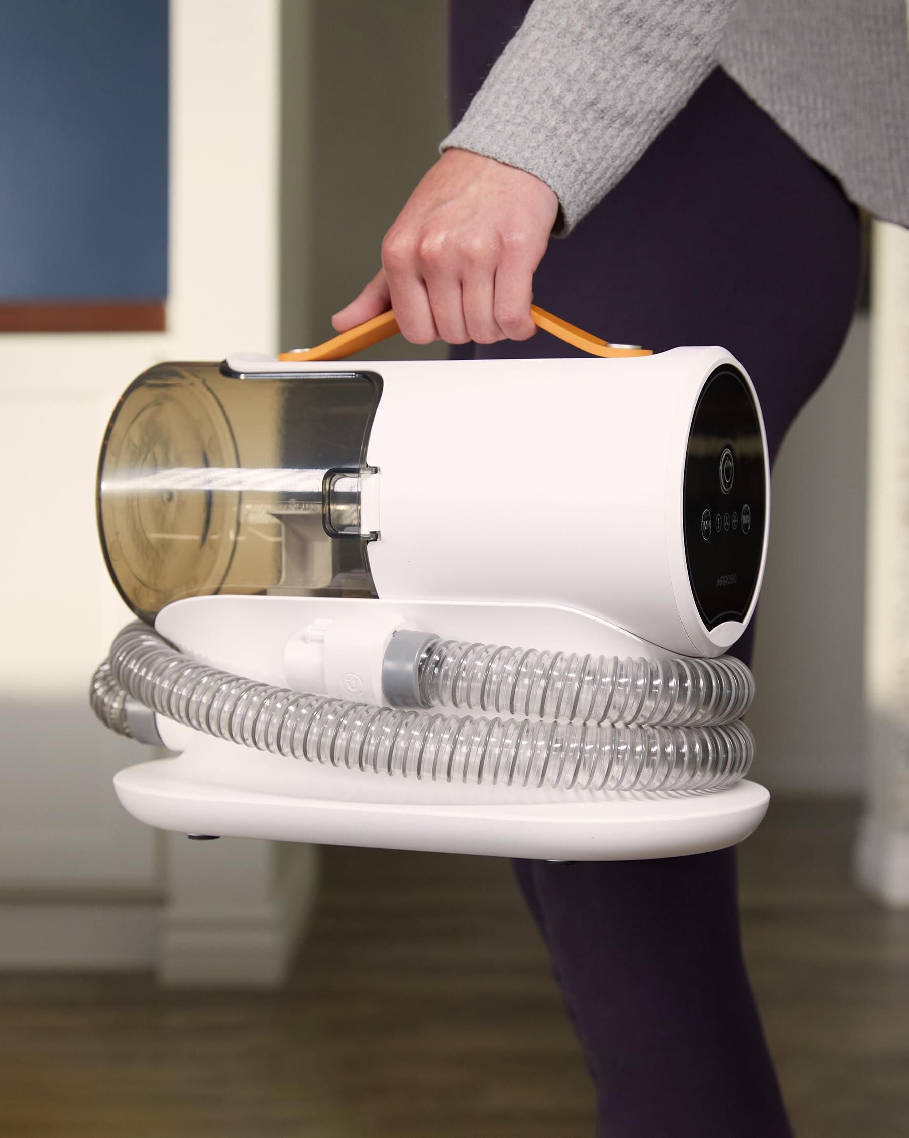 AIRROBO Dog Grooming Vacuum, Dog Grooming Kit,12000Pa Strong Pet Vacuum, 2L Large Capacity Vacuum for Shedding Grooming Hair, Quiet,PG100 - Image 7