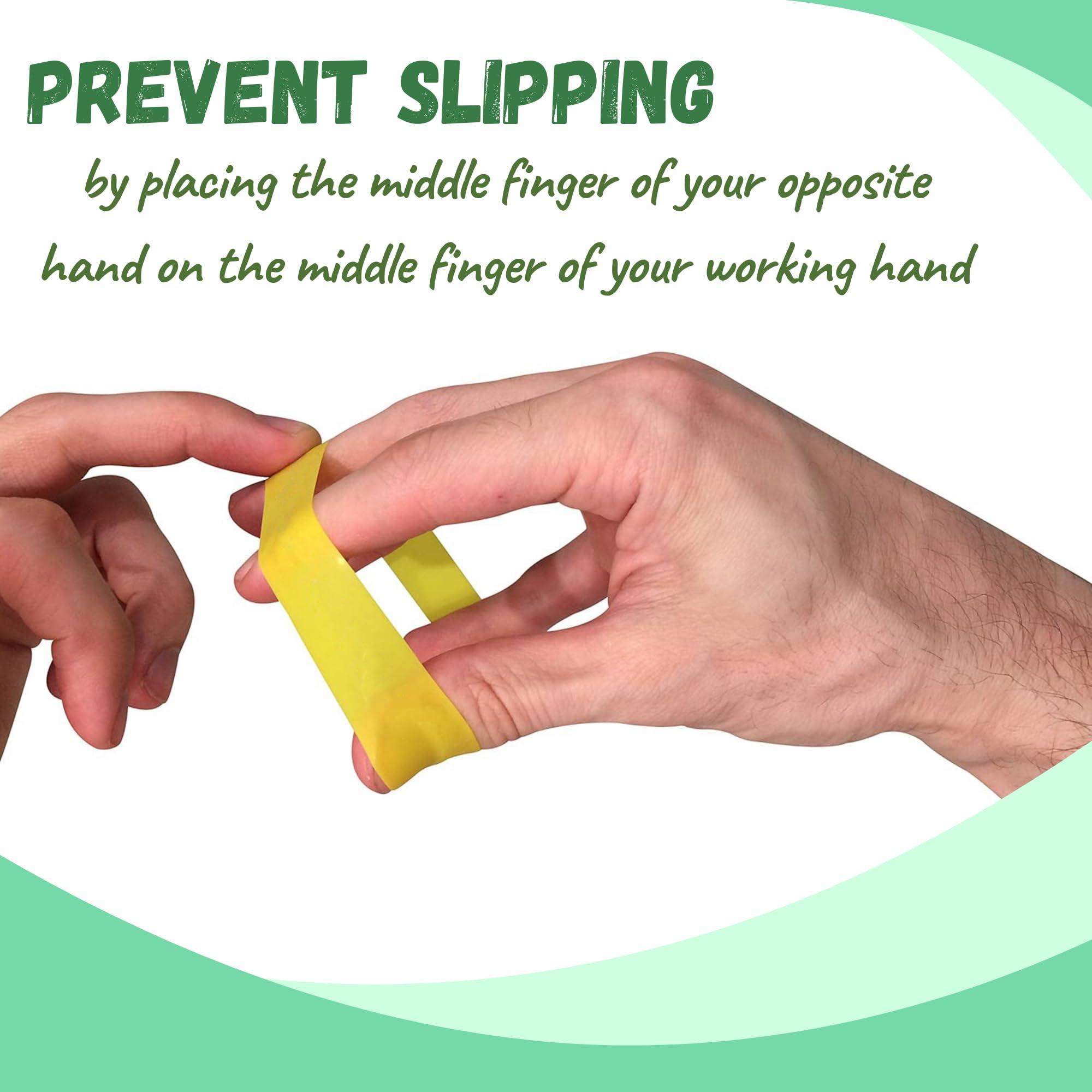 Finger Exerciser & Hand Strengthener for Rehab – 7-Level Extension Stretcher Resistance Bands for Grip Strength & Pain Relief (Tennis Elbow, Carpal Tunnel, Muscle Imbalance). Wrist, Forearm Trainer - Image 5