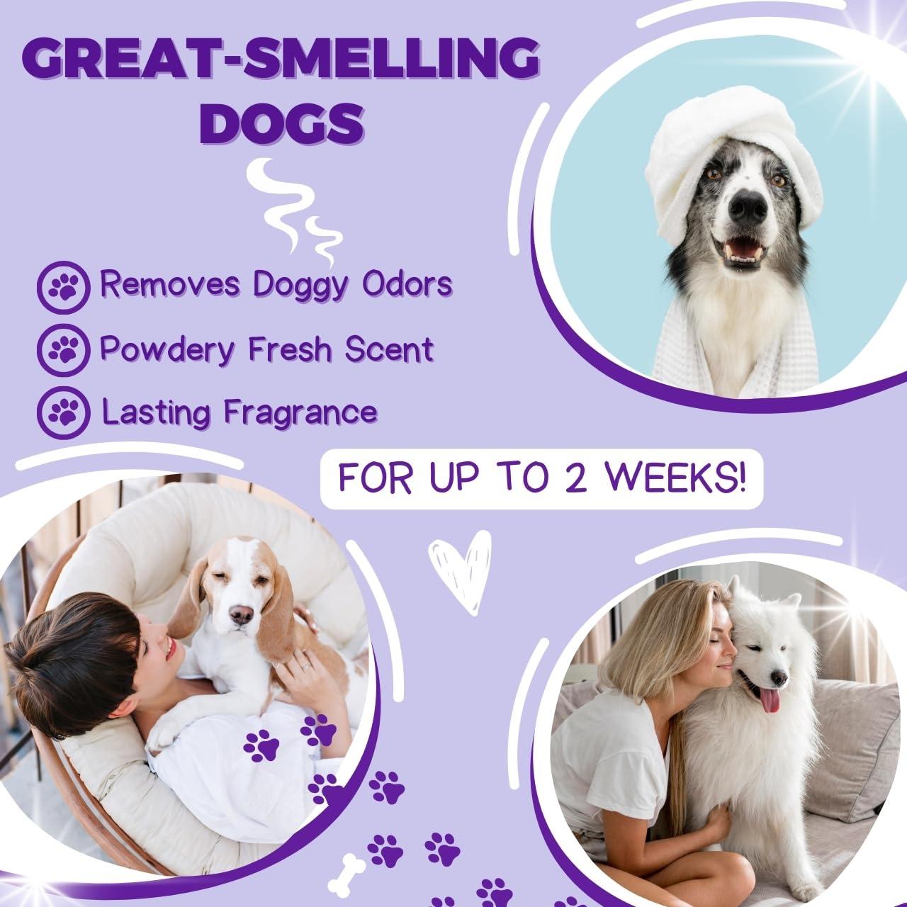 Alpha Dog Series Bright White Grooming Natural Dog Shampoo and Conditioner with Aloe Vera, pH balanced Shampoo for Dogs, Tear-Free, Moisturizing Dog Shampoo for Sensitive Skin - 26.4 Oz - Image 5