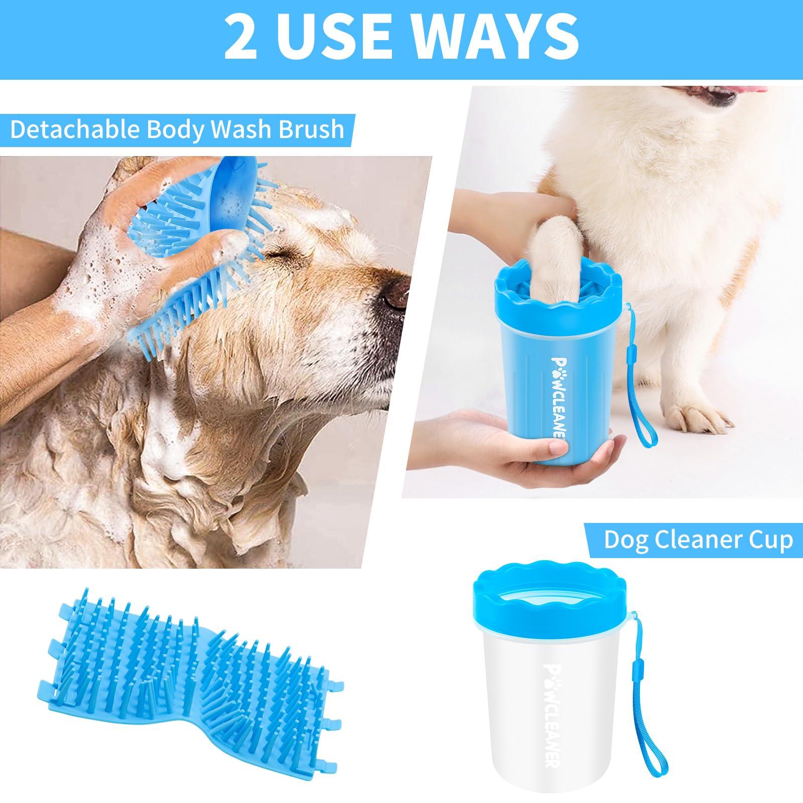 Dog Paw Cleaner, Dog Paw Washer, Paw Muddy Paw Cleaner, Pet Foot Cleaner for Small Medium Large Breed Dogs/Cats (with 3 absorbent towel) - Image 7