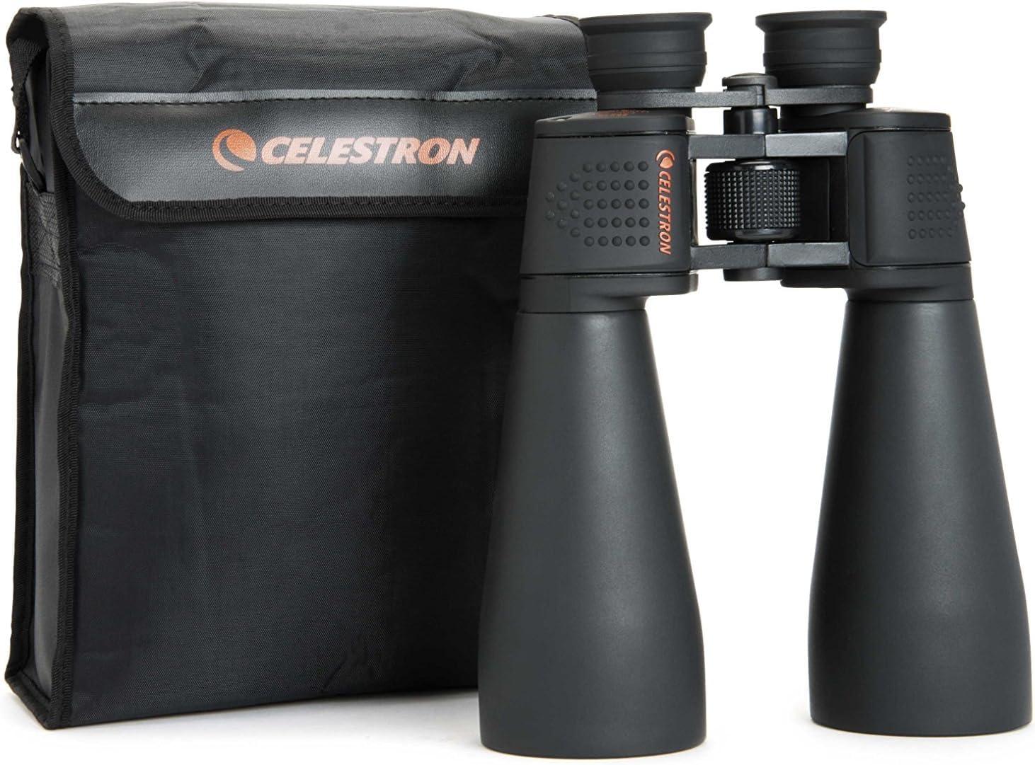 Celestron 71008 SkyMaster 25x70mm Porro Prism Binoculars with Multi-Coated Lens, BaK-4 Prism Glass and Carry Case, Black - Image 5