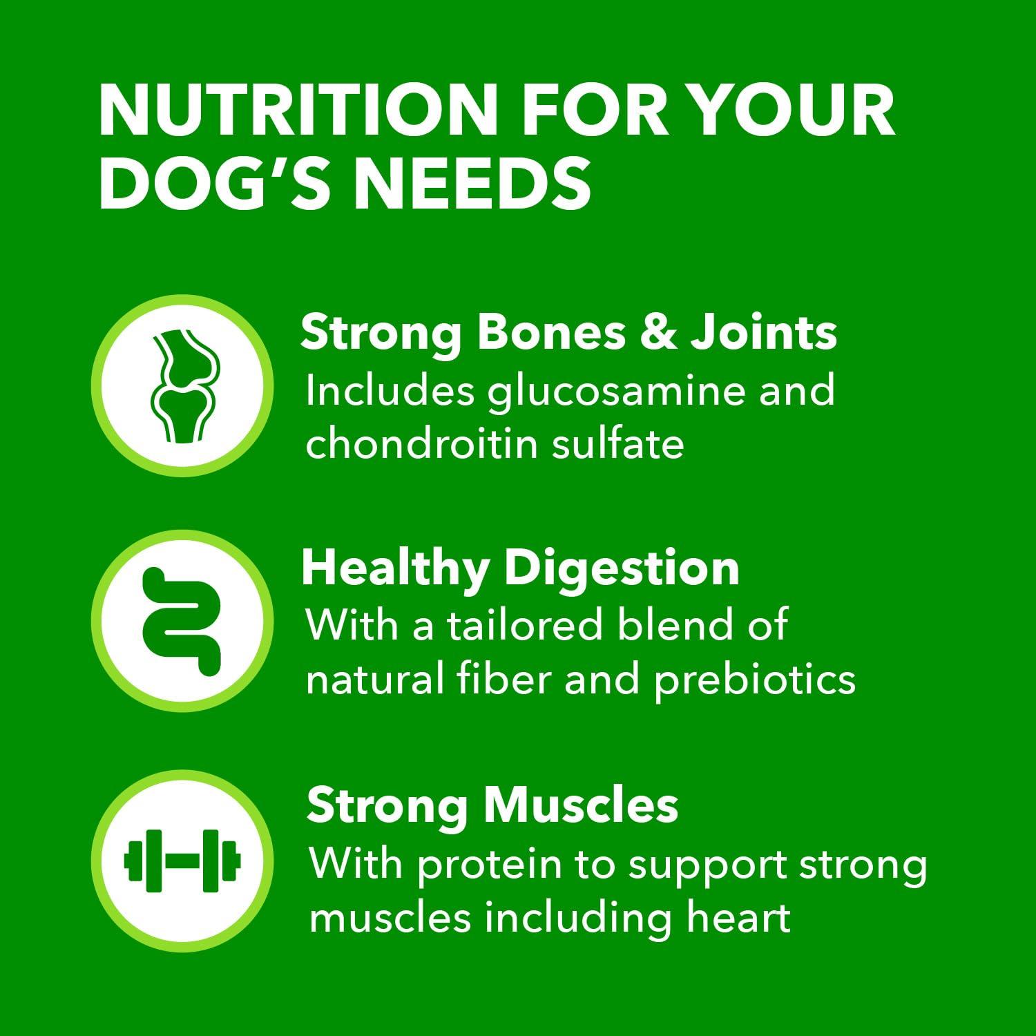 IAMS Proactive Health Large Breed Adult Dry Dog Food with Real Chicken, 30 lb. Bag - Image 4