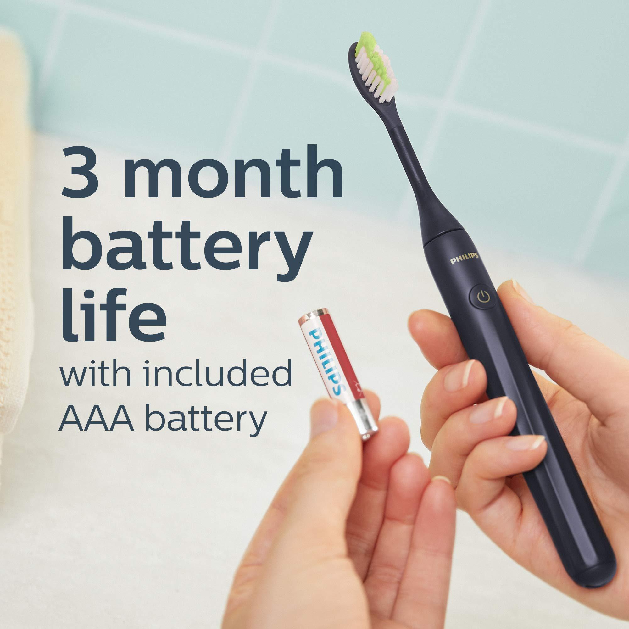 Philips Sonicare Battery Toothbrush, Midnight Blue, HY1100/04 - Image 3