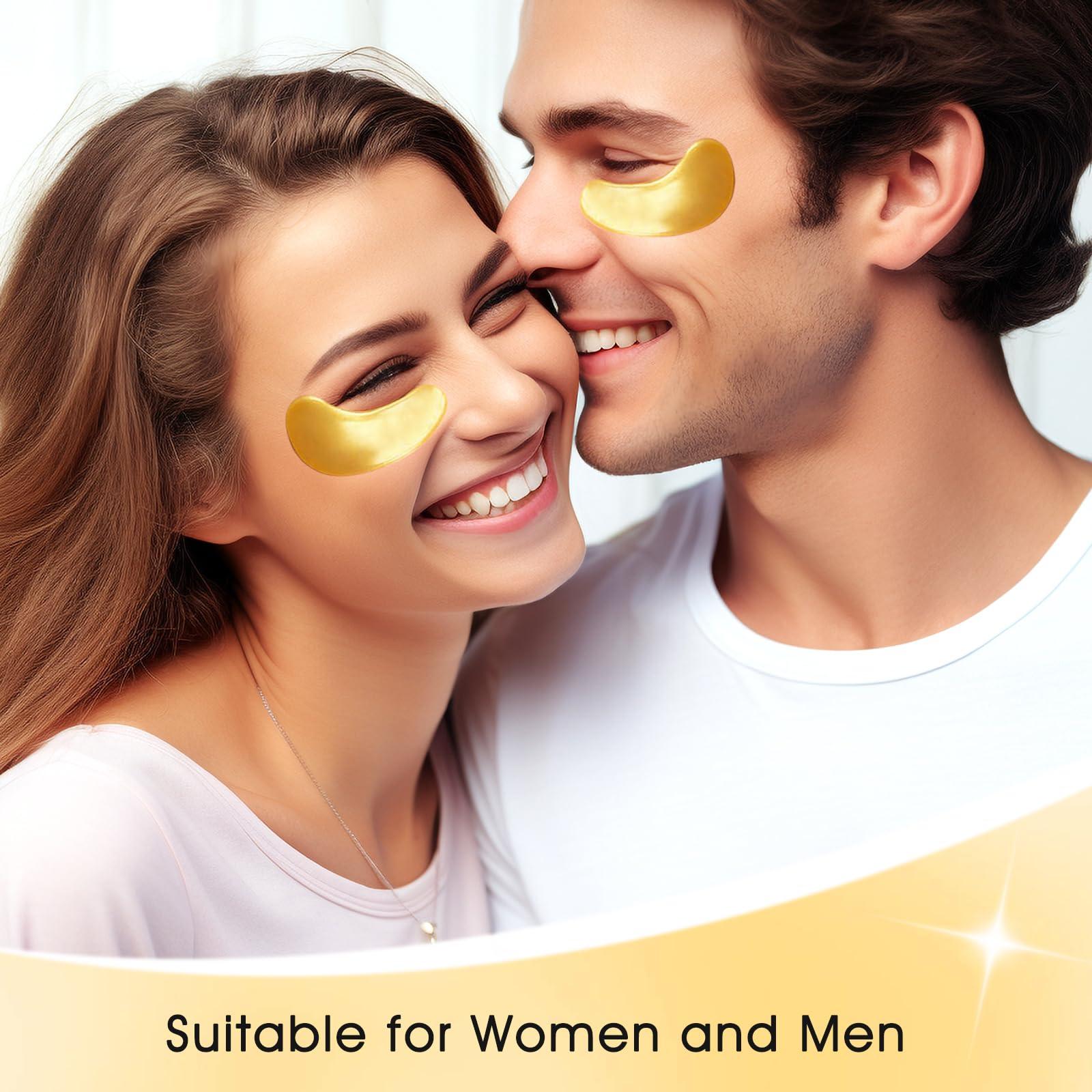 Adofect 30 Paris Under Eye Patches 24k Gold Under Eye Mask for Puffy Eyes and Dark Circles Treatments, Under Eye Bags Treatment Collagen Gel Pads for Beauty & Personal Care, Gold - Image 6