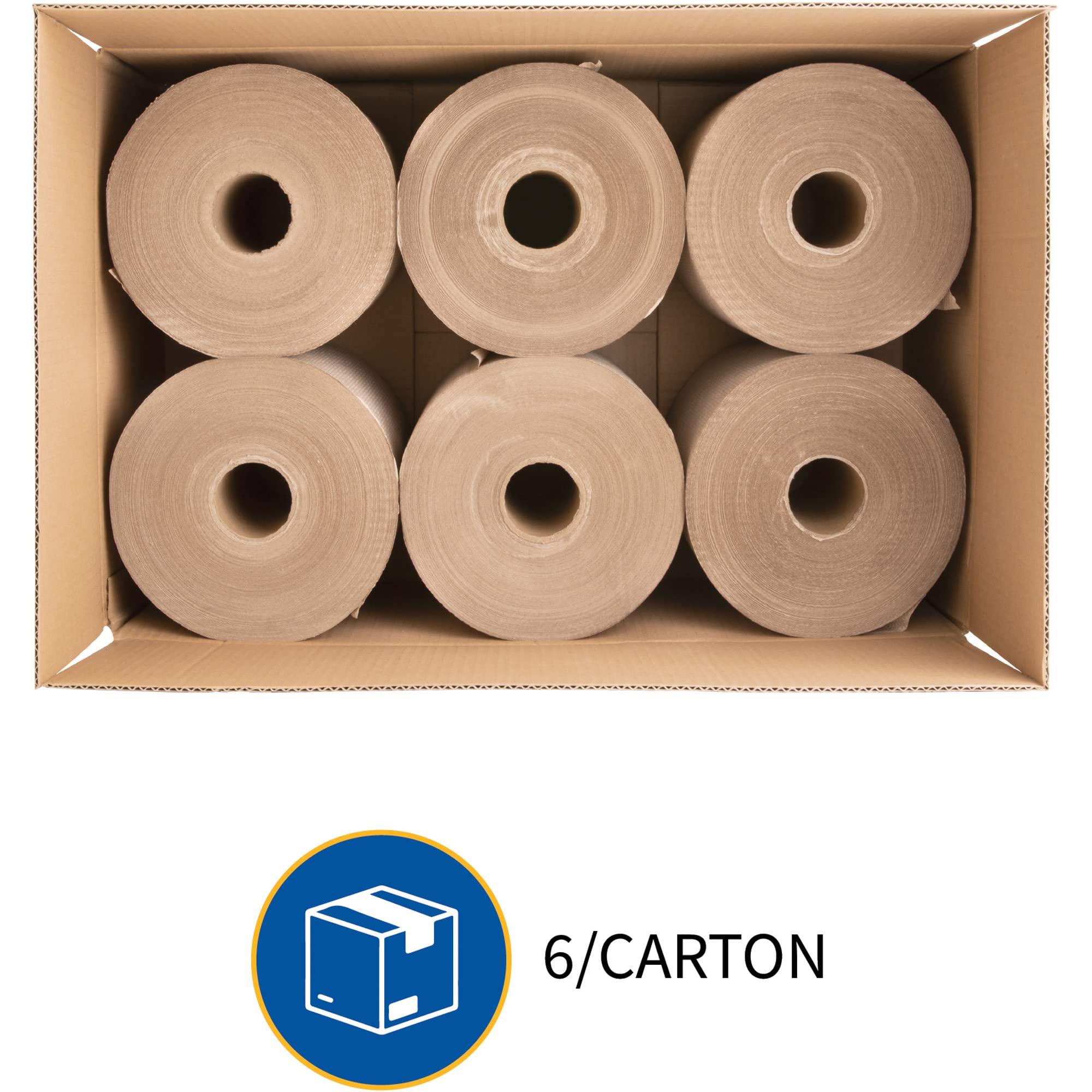 Genuine Joe GJO22600 Embossed Hardwound Roll Towels (Pack of 6) - Image 5