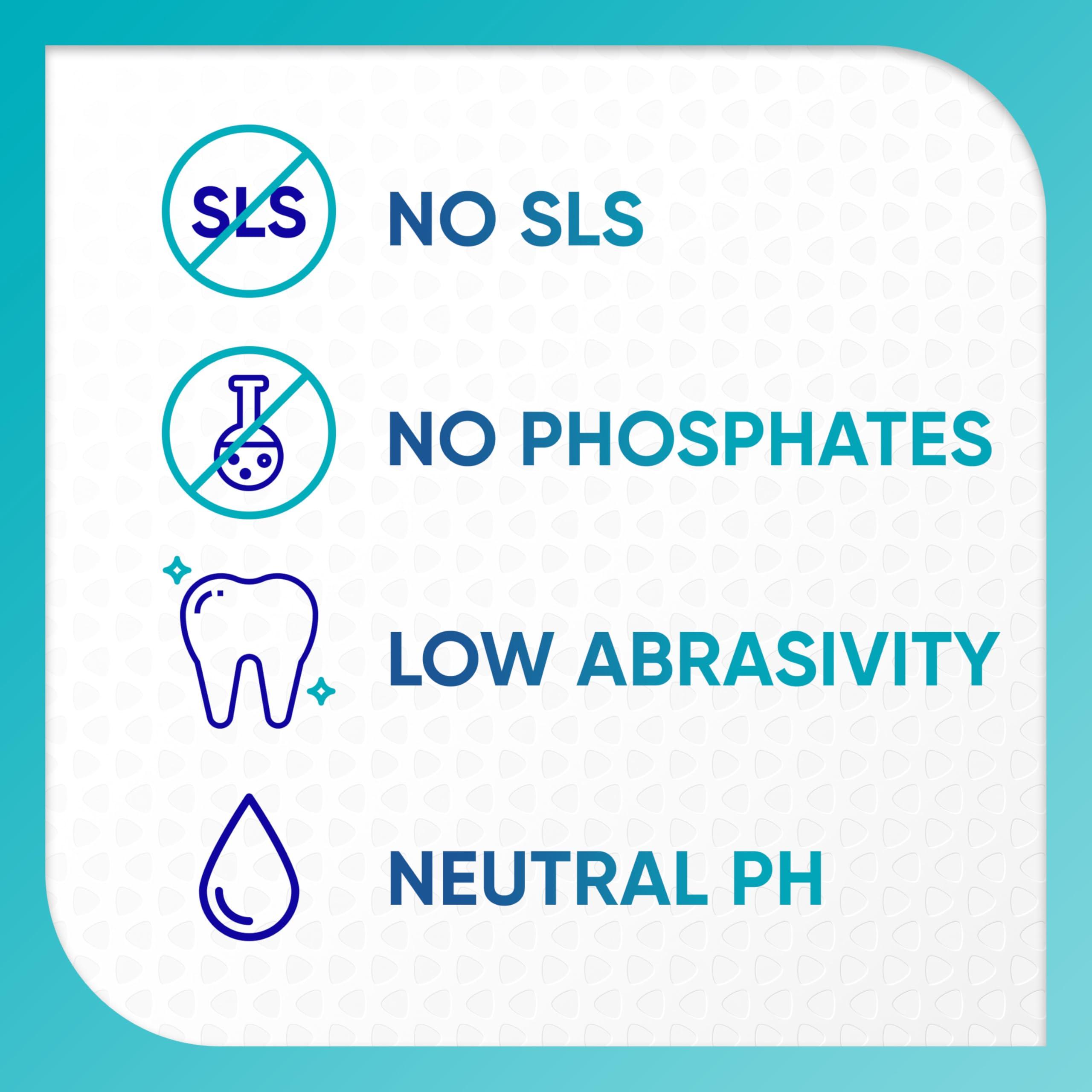 Sensodyne Pronamel Fresh Breath Enamel Toothpaste for Sensitive Teeth and Cavity Protection, Fresh Wave - 4 oz (4 Pack) - Image 2