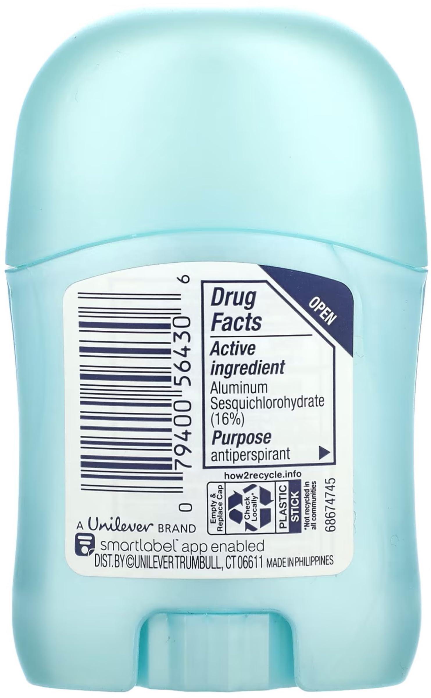 Degree Women’s Travel Deodorant Shower Clean 18-Pack – 72H Body Heat Activated Mini Antiperspirant, 0.5 Oz Ea - Image 5