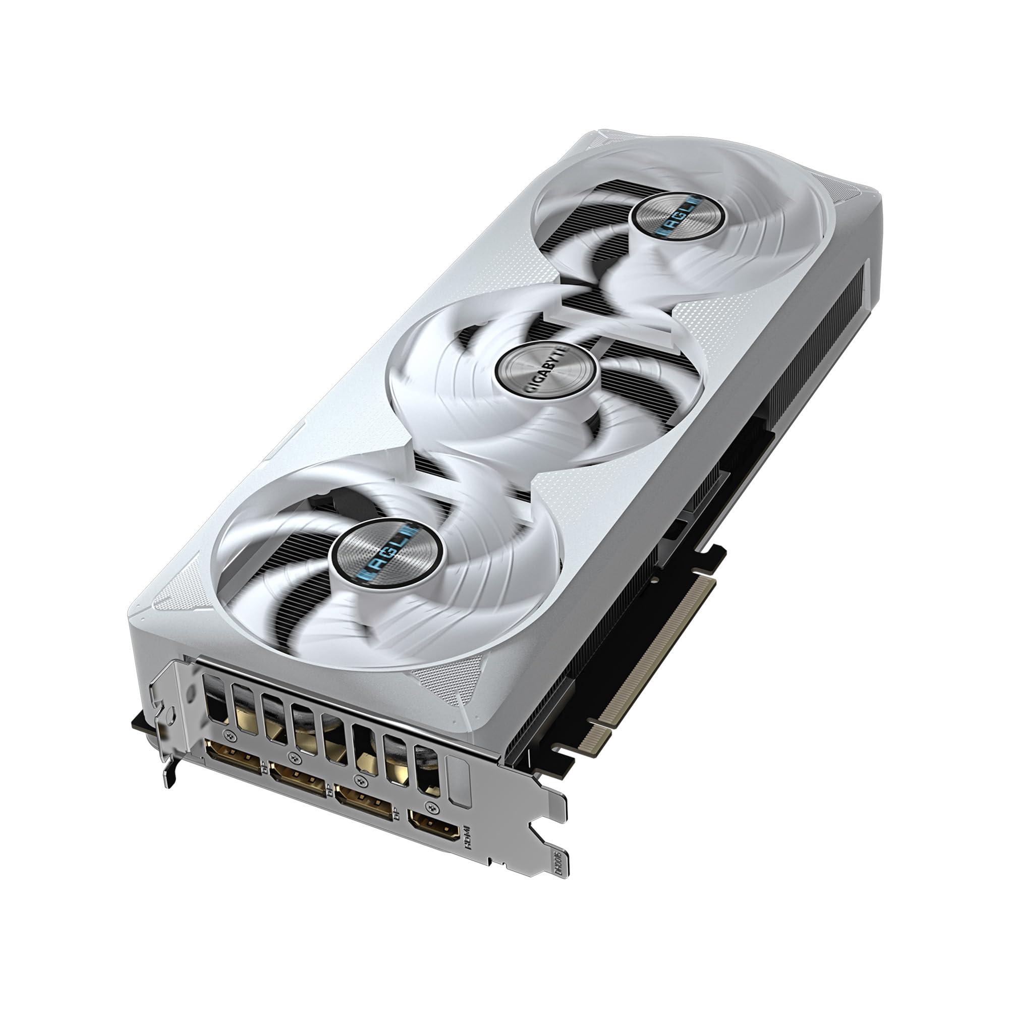 GIGABYTE GeForce RTX 5070 Ti Eagle OC ICE SFF 16G Graphics Card, 16GB 256-bit GDDR7, PCIe 5.0, WINDFORCE Cooling System, GV-N507TEAGLEOC ICE-16GD Video Card - Image 4