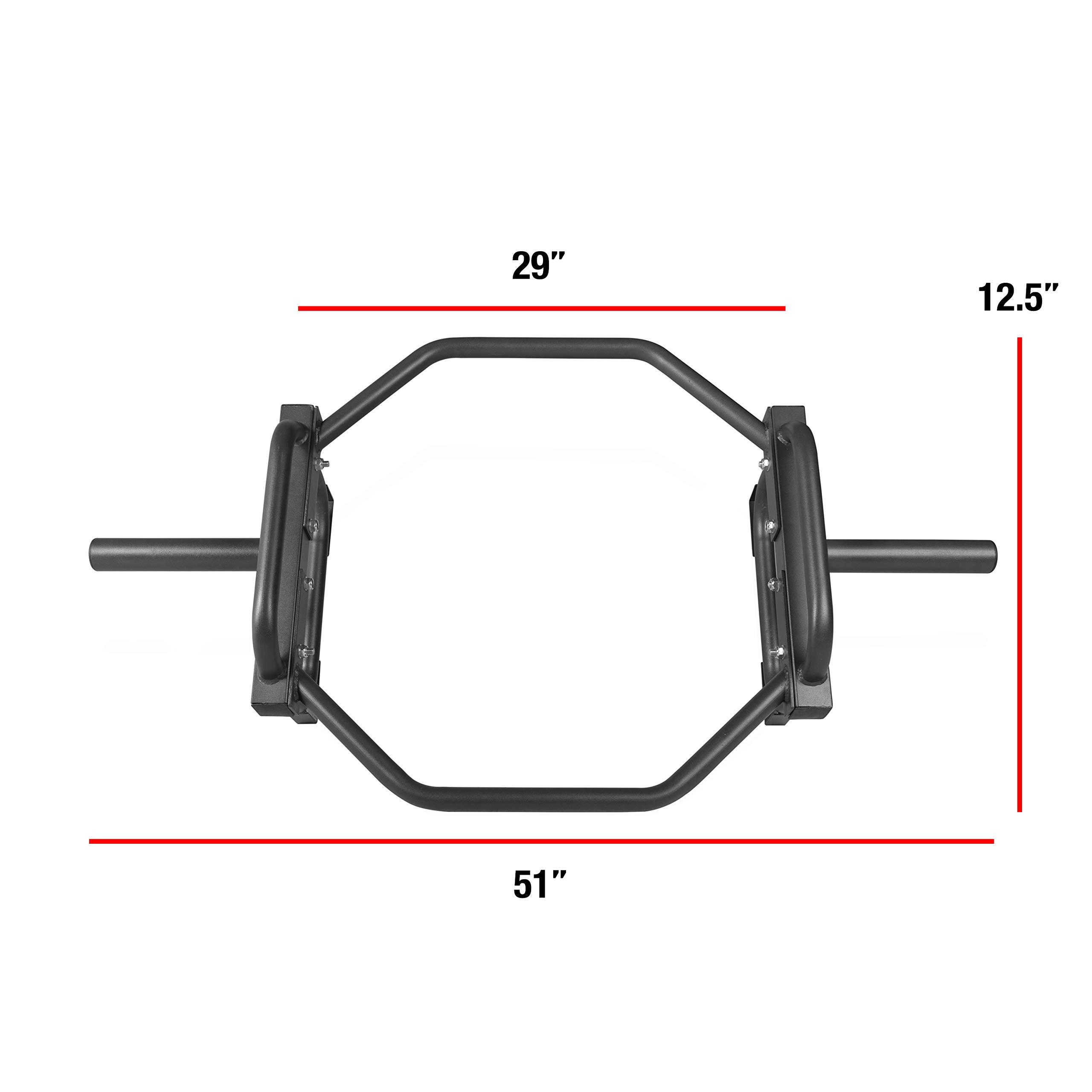 CAP Barbell Olympic Trap Bar and Shrug Bar for Deadlifts - Image 2