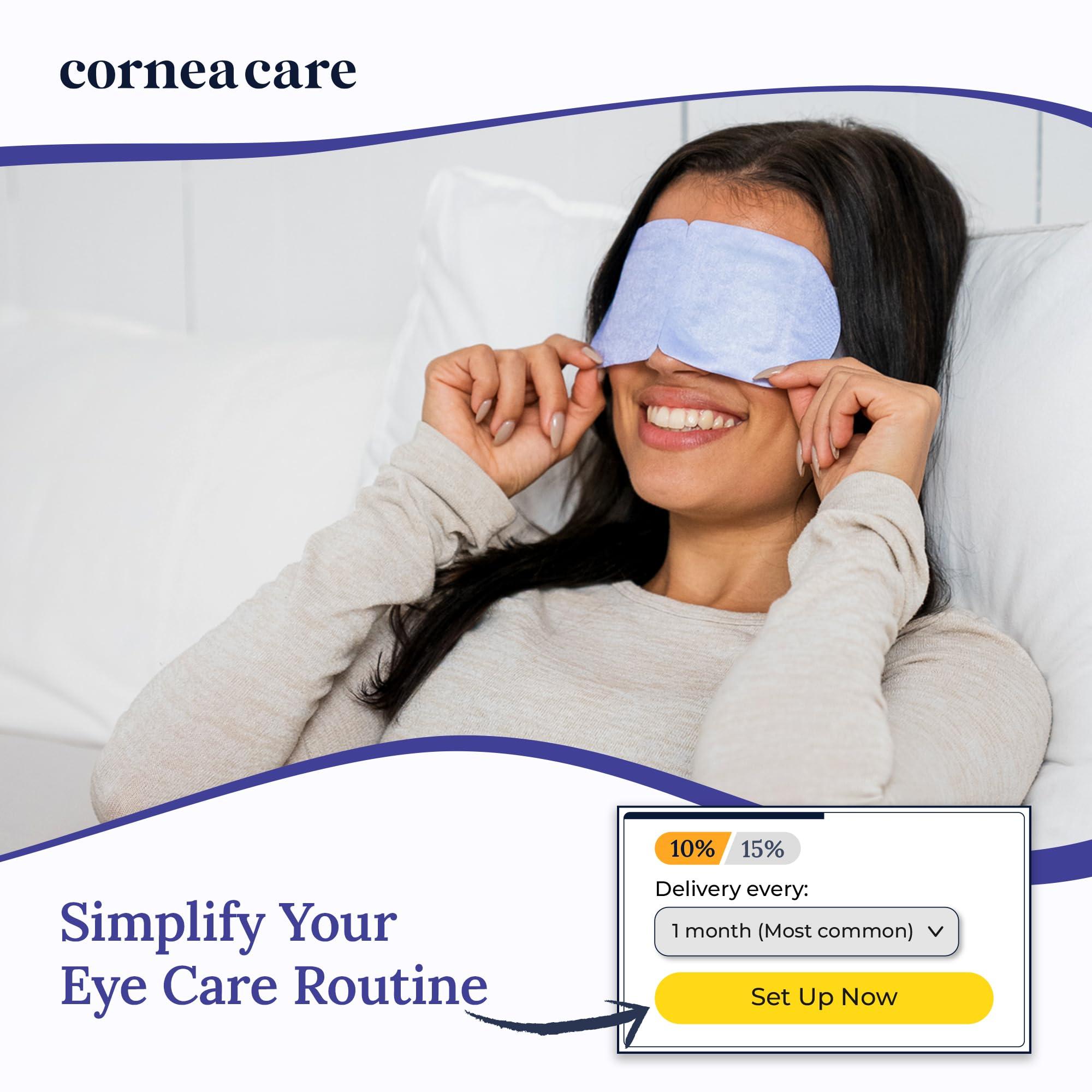 CorneaCare Rest: Self Heating Warm Compress for Dry Eyes | Heated Eye Mask for Fast Relief | No Microwave or Washcloth Needed | Travel Ready | 30 Count | FSA & HSA Eligible - Image 3