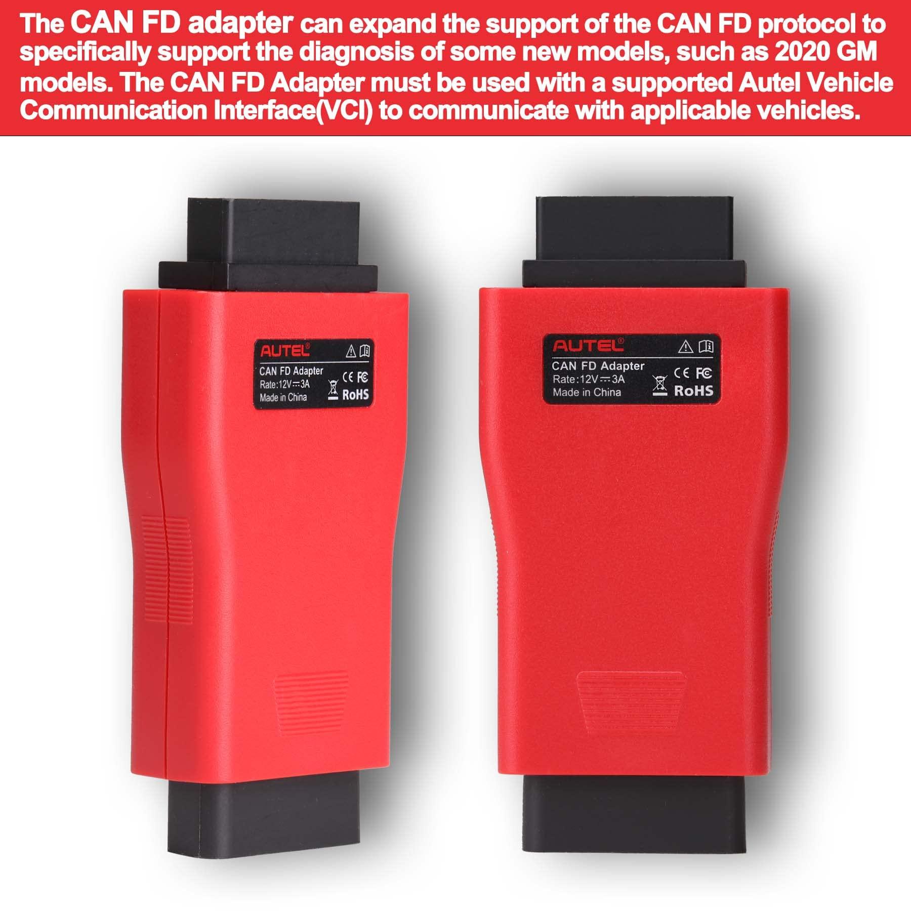 Autel CAN FD Adapter Support CAN FD Protocol for GM 2020+ for Ford for Chevrolet for Lincoln Compatible MaxiFlash Elite J2534-VCI VCI100 VCI Mini Maxisys Elite 908 Series 906 Series - Image 4