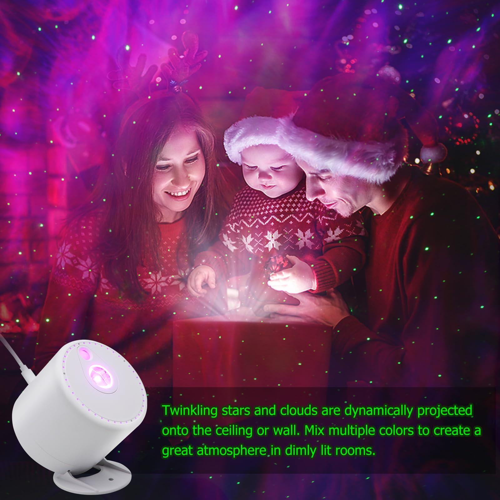 HERHOTER Galaxy Projector,Star Projector with Timer and Remote Control for Adults Bedroom Decoration, Party,Star Night Light - Image 6