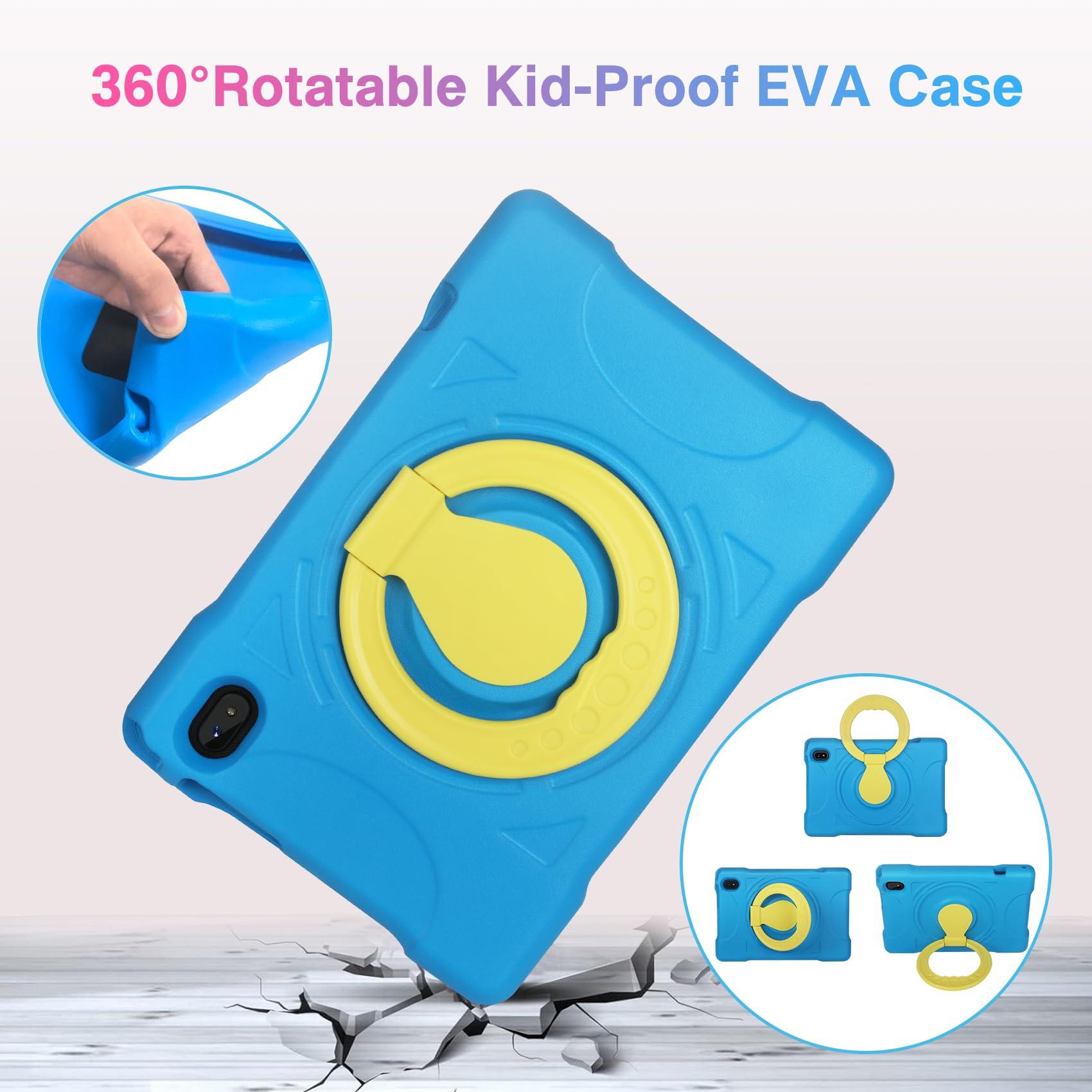 2024 Tablet 10 inch Tablets for Kids 12GB RAM 128GB ROM with Shockproof Case, Kids Space Parental Control, 6000mAh Battery, 5G/2.4G WiFi, 1280 x 800 HD Touchscreen, Bluetooth, GPS, Android 13 (Blue) - Image 5