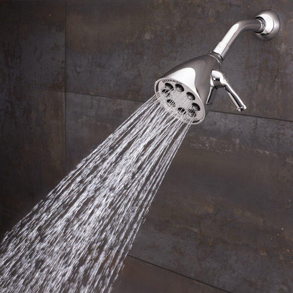 Speakman S-2251 Signature Icon Anystream Adjustable High Pressure Shower Head - 2.5 GPM Solid Brass Replacement Bathroom Showerhead, Polished Chrome - Image 9