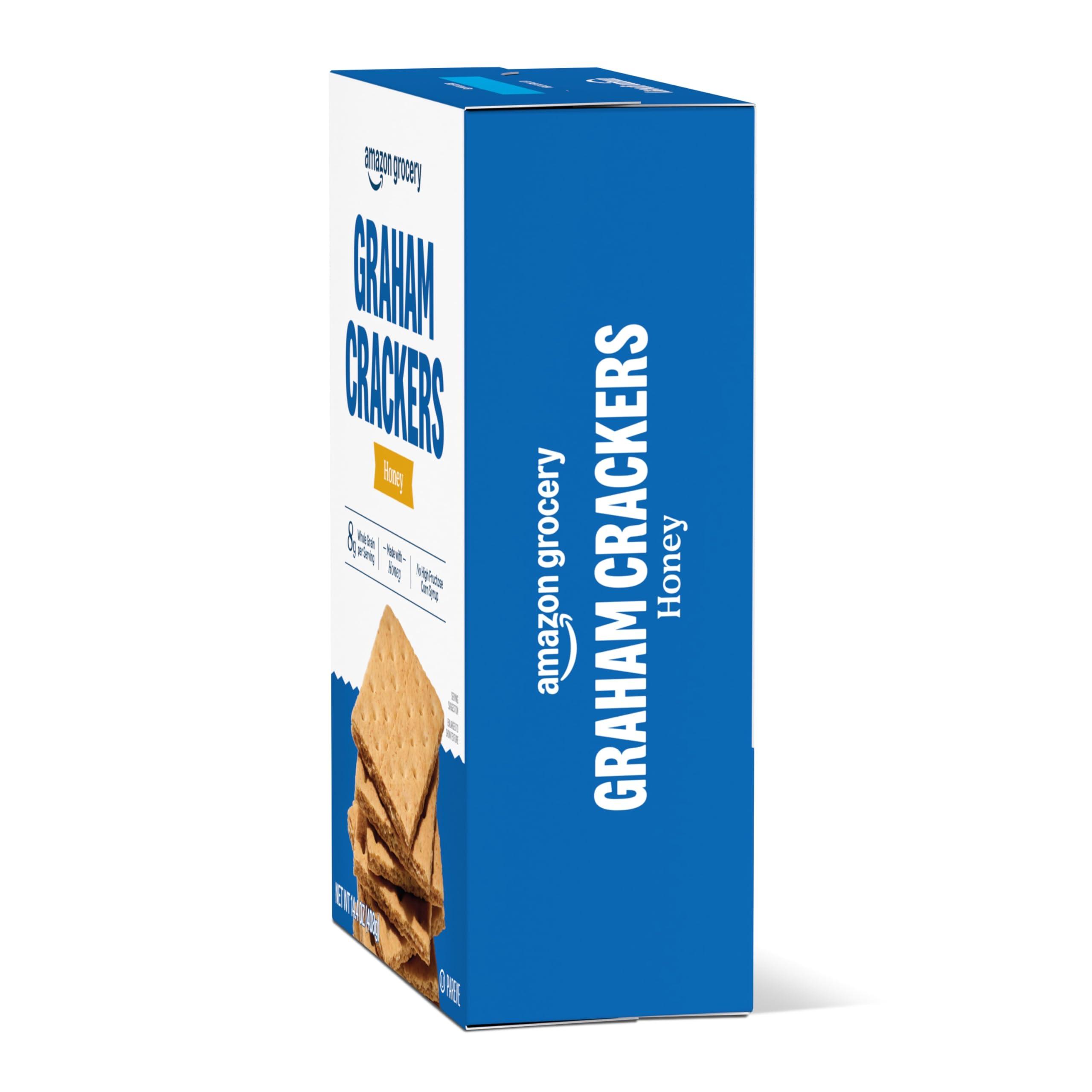Amazon Grocery, Honey Graham Crackers, 14.4 Oz (Previously Happy Belly, Packaging May Vary) - Image 5