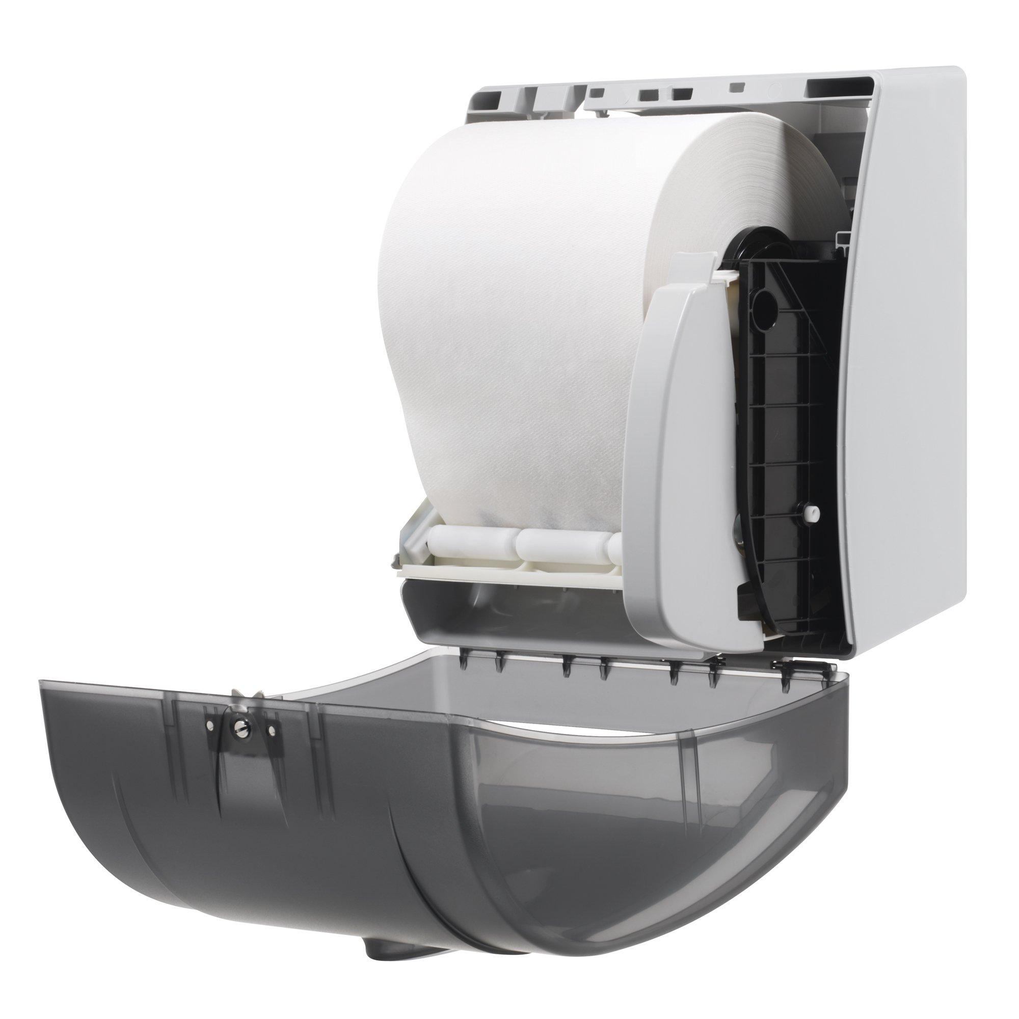 Georgia-Pacific Blue Basic Recycled Paper Towel Rolls (Previously Branded Envision) by PRO , White, 26601, 800 Feet Per Roll, 6 Rolls Per Case - Image 5