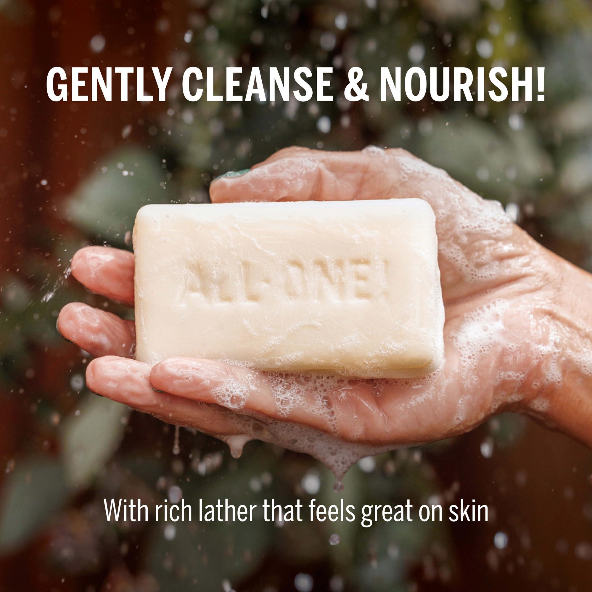 Dr. Bronner's Pure-Castile Magic Bar Soaps (5 Ounce Variety Gift Pack) Almond, Unscented, Lavender, Peppermint, Citrus, Rose - Made with Regenerative Organic Certified Oils, Vegan, BIodegradable - Image 5