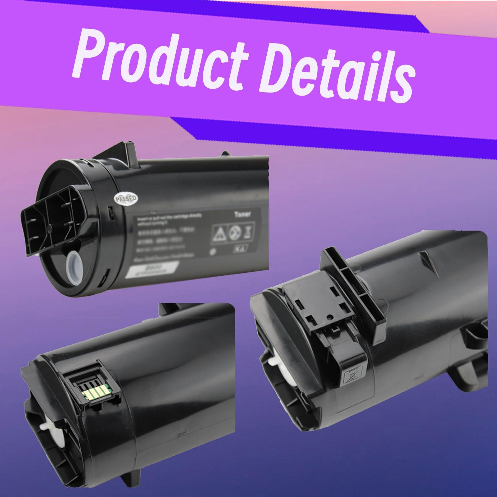 HHUVBC B600 106R03944 Compatible Toner Cartridge Replacement for Xerox VersaLink B600DN B600DX B600DXF B600DXP B605S B605SF B605SP B605X B605XF B605XP B605XTF Printer 2 Black - Image 4