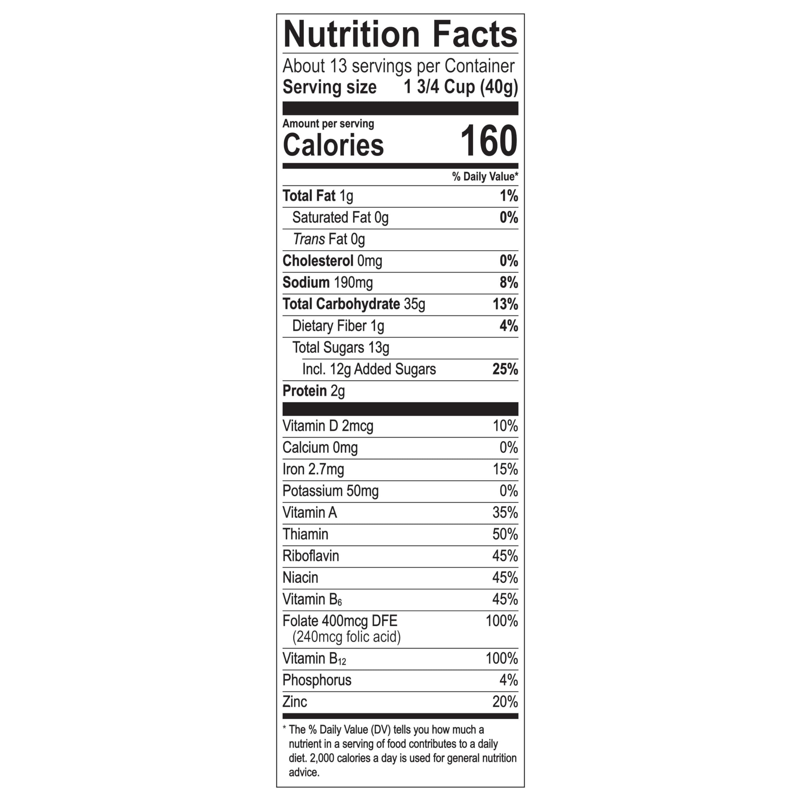 Post Honeycomb Cereal, Honey Flavored Sweetened Corn and Oat Cereal, 19 OZ Box - Image 6