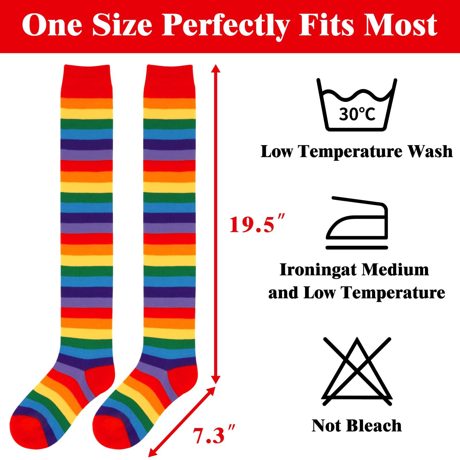 Sarfel Thigh High Socks for Women Over the Knee Socks For Women Knee High Stockings Thigh Highs Halloween Sock Costume Cotton - Image 6