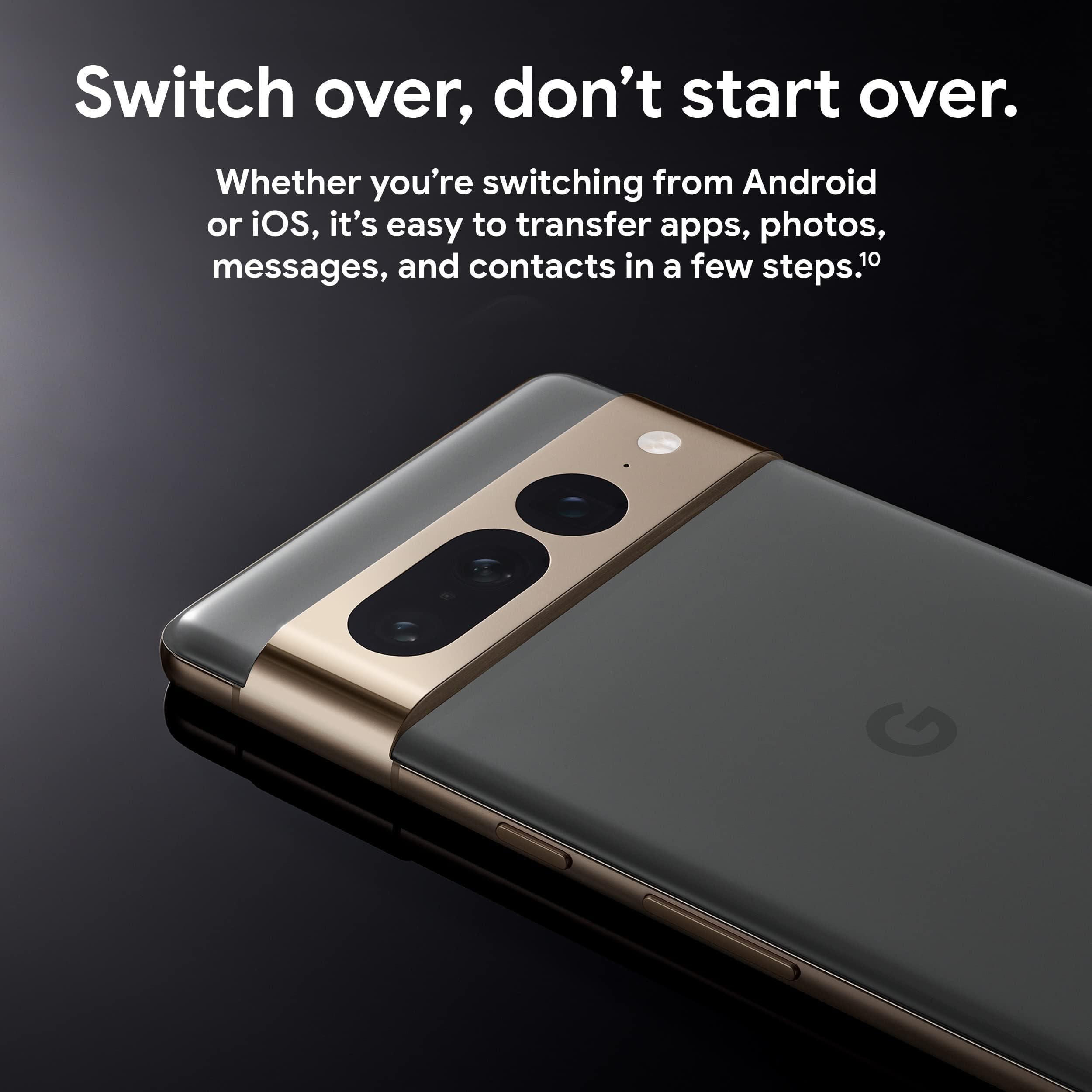 Google Pixel 7 Pro - 5G Android Phone - Unlocked Smartphone with Telephoto , Wide Angle Lens, and 24-Hour Battery - 128GB - Snow - Image 6