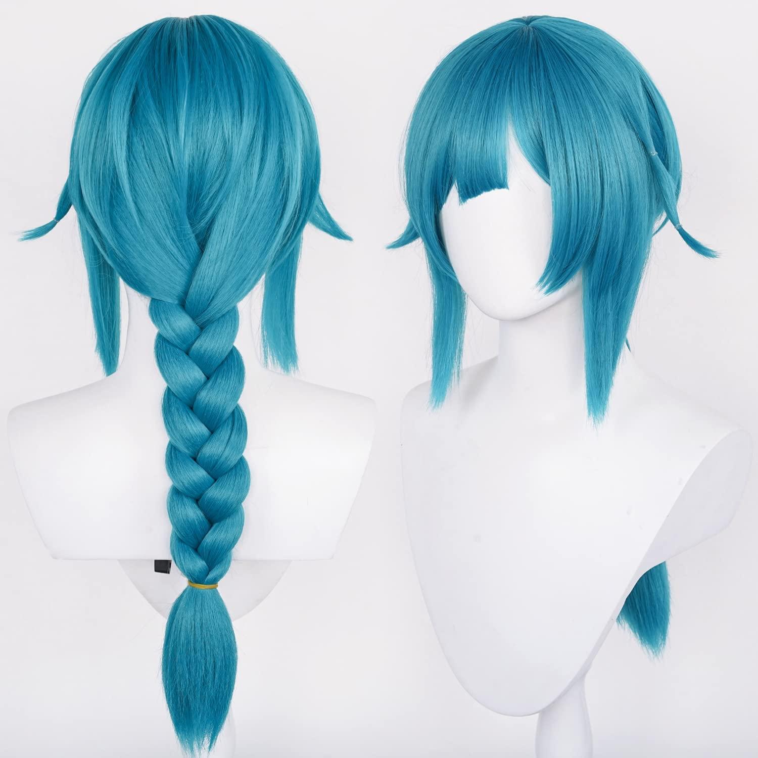 Aadesso Jinx Wig lol Synthetic Hair Wigs Halloween Cosplay Wig - Image 5